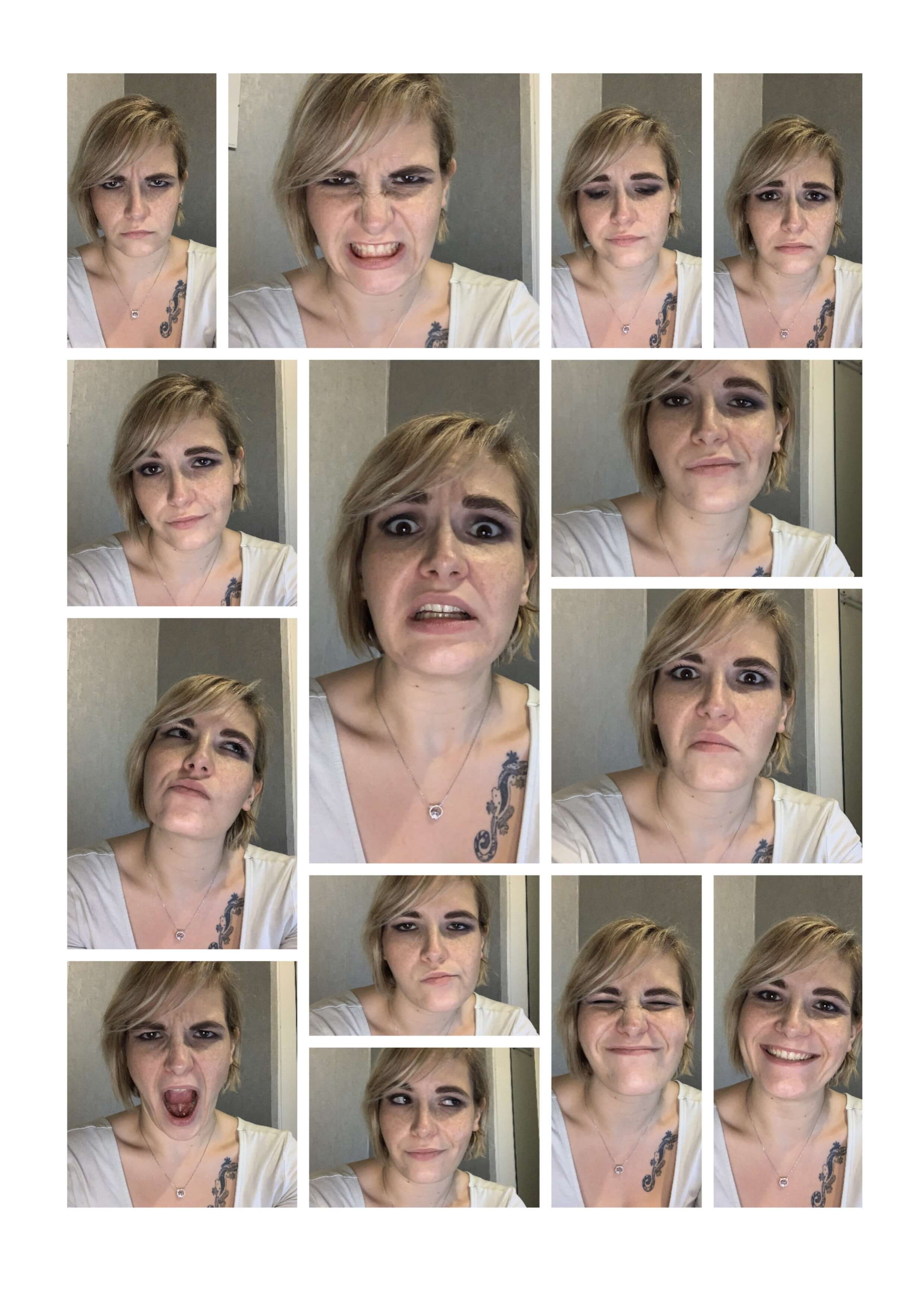 Les différentes expressions du visage Les différentes expressions du visage