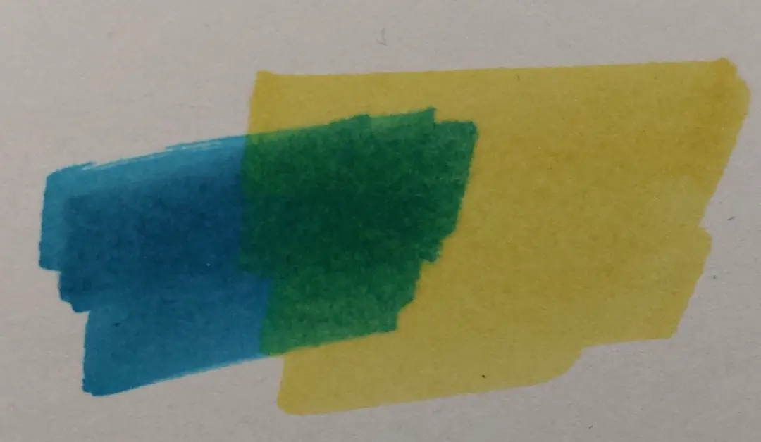 ejemplo de colores con rotuladores de alcohol