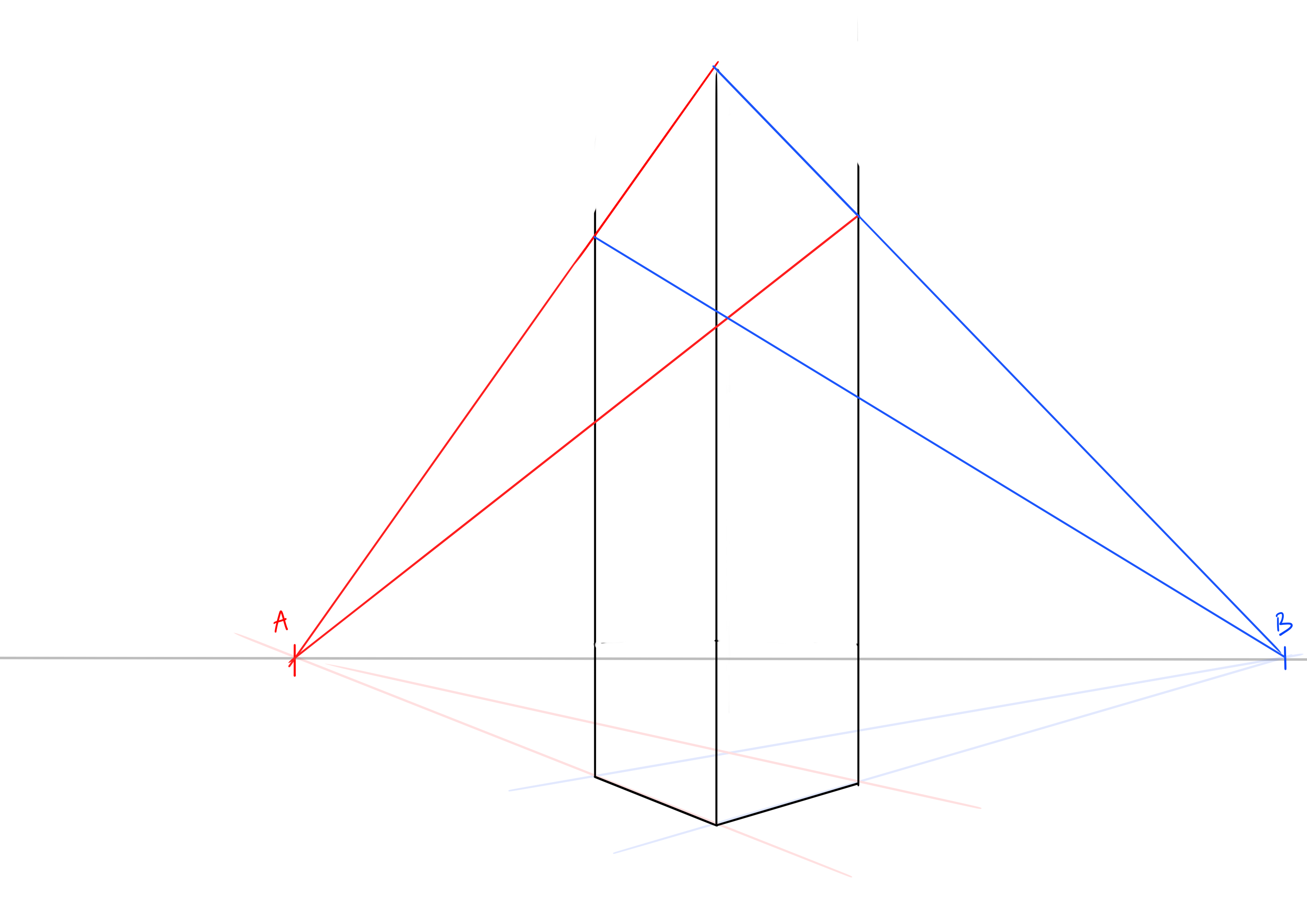 dessiner la base de l’immeuble 3
