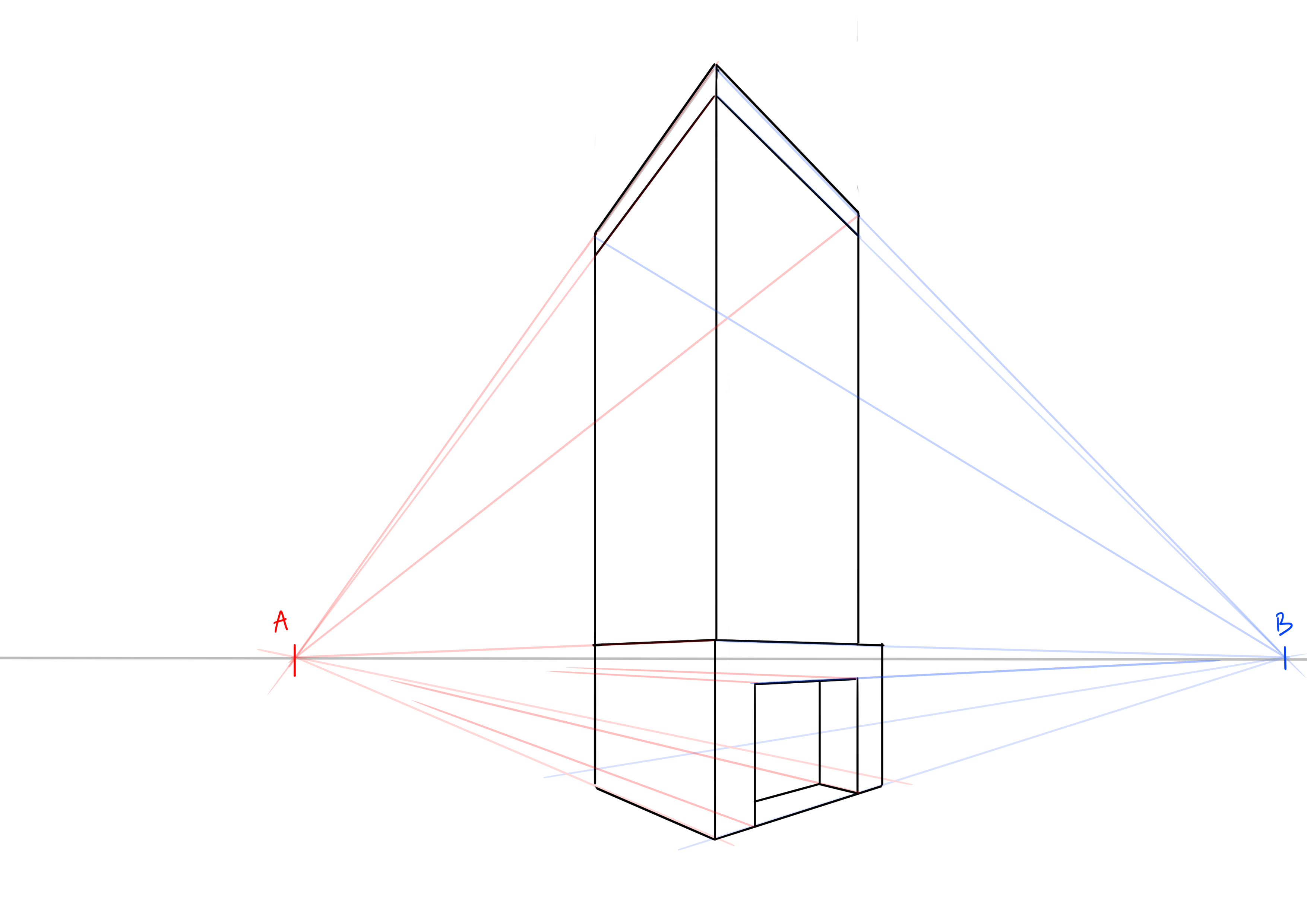 dessiner la porte de l’immeuble 3