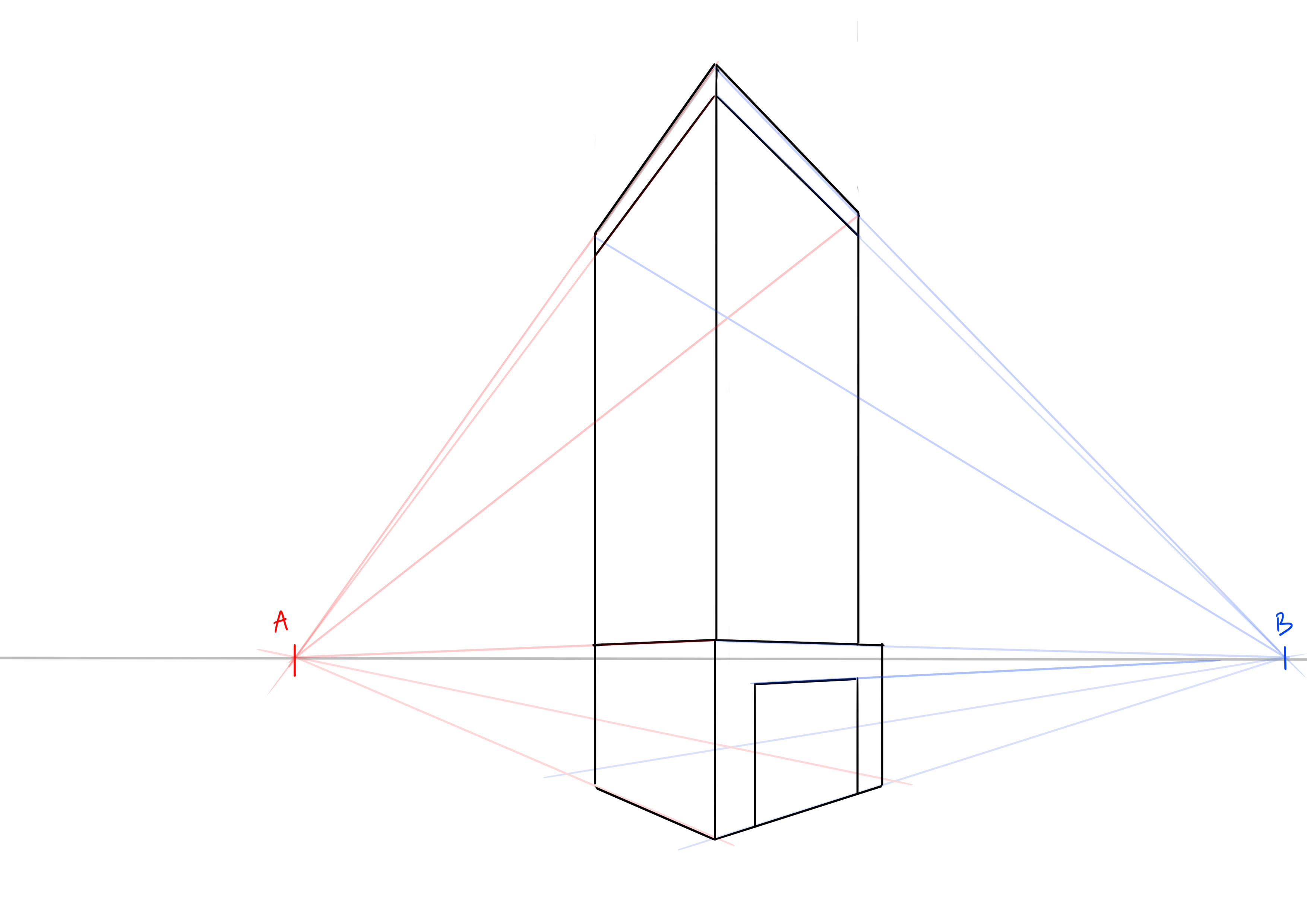 dessiner la porte de l’immeuble