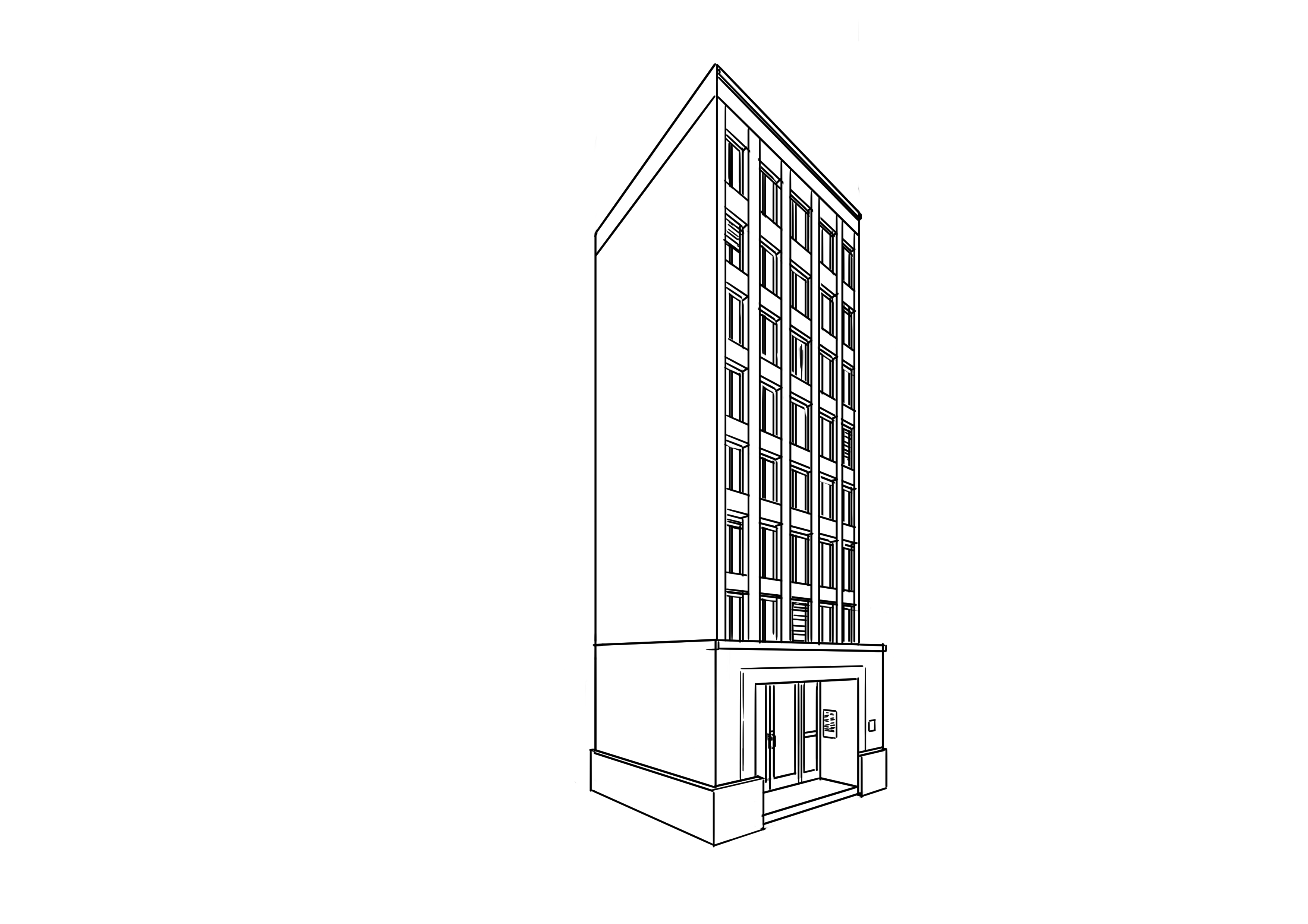 référence pour le dessin d’immeuble