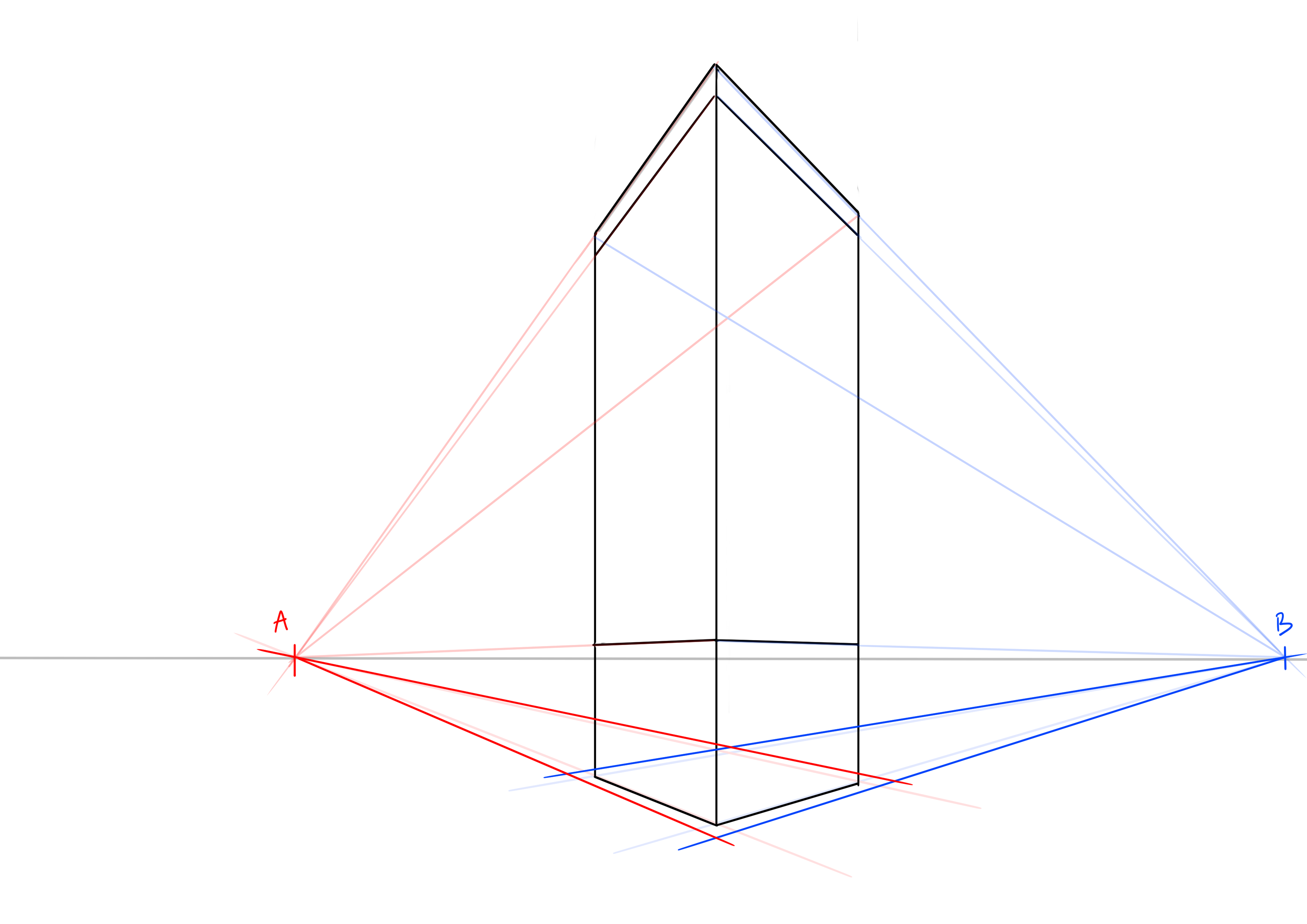 dessiner les détails de la base de l’immeuble 2