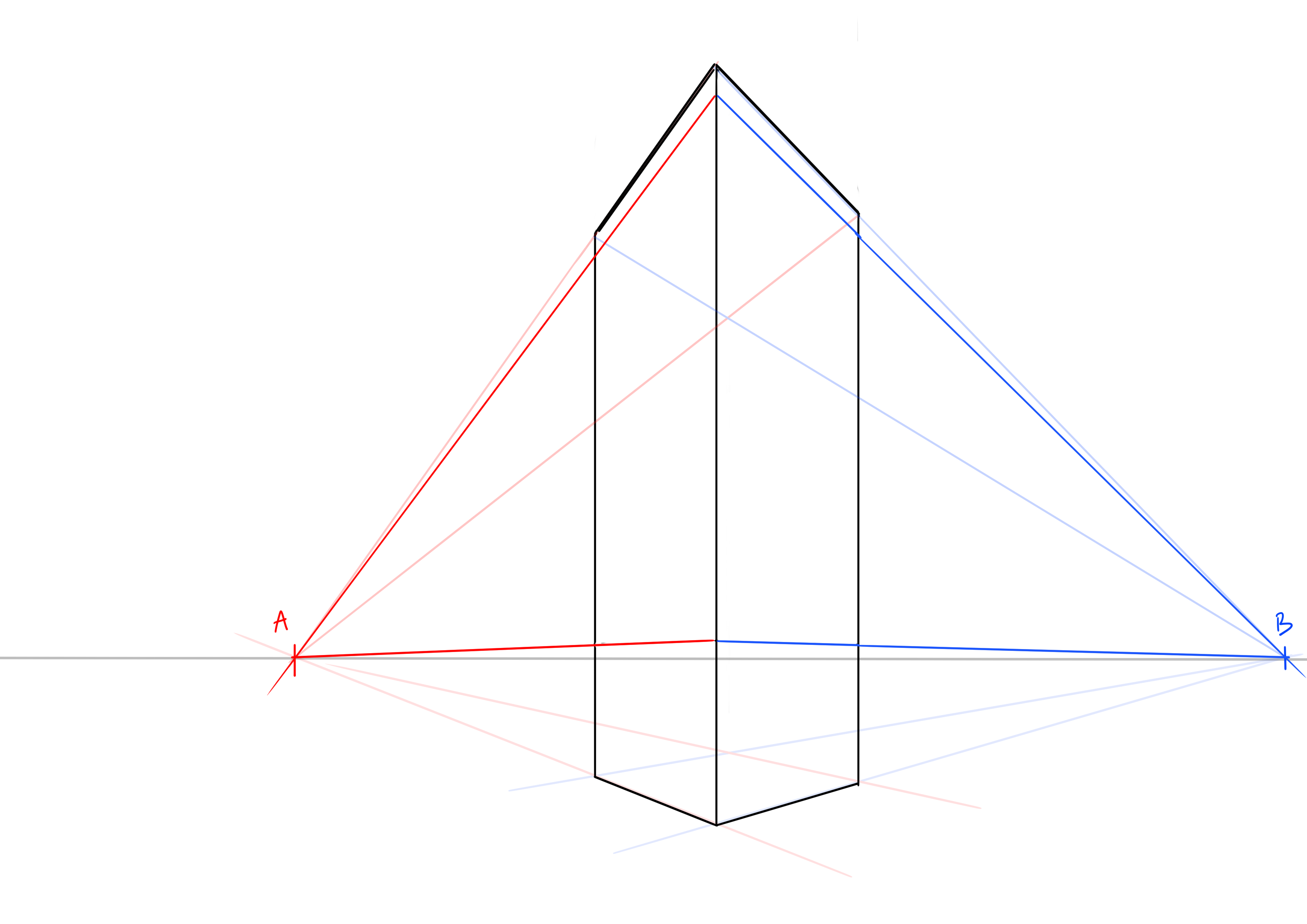 dessiner les détails de la base de l’immeuble