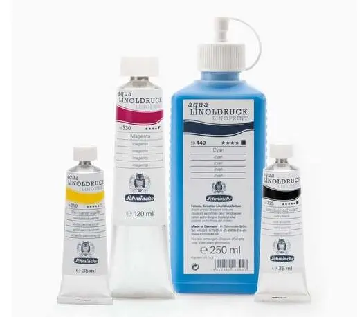 utiliser l’encre d’impression pour la linogravure