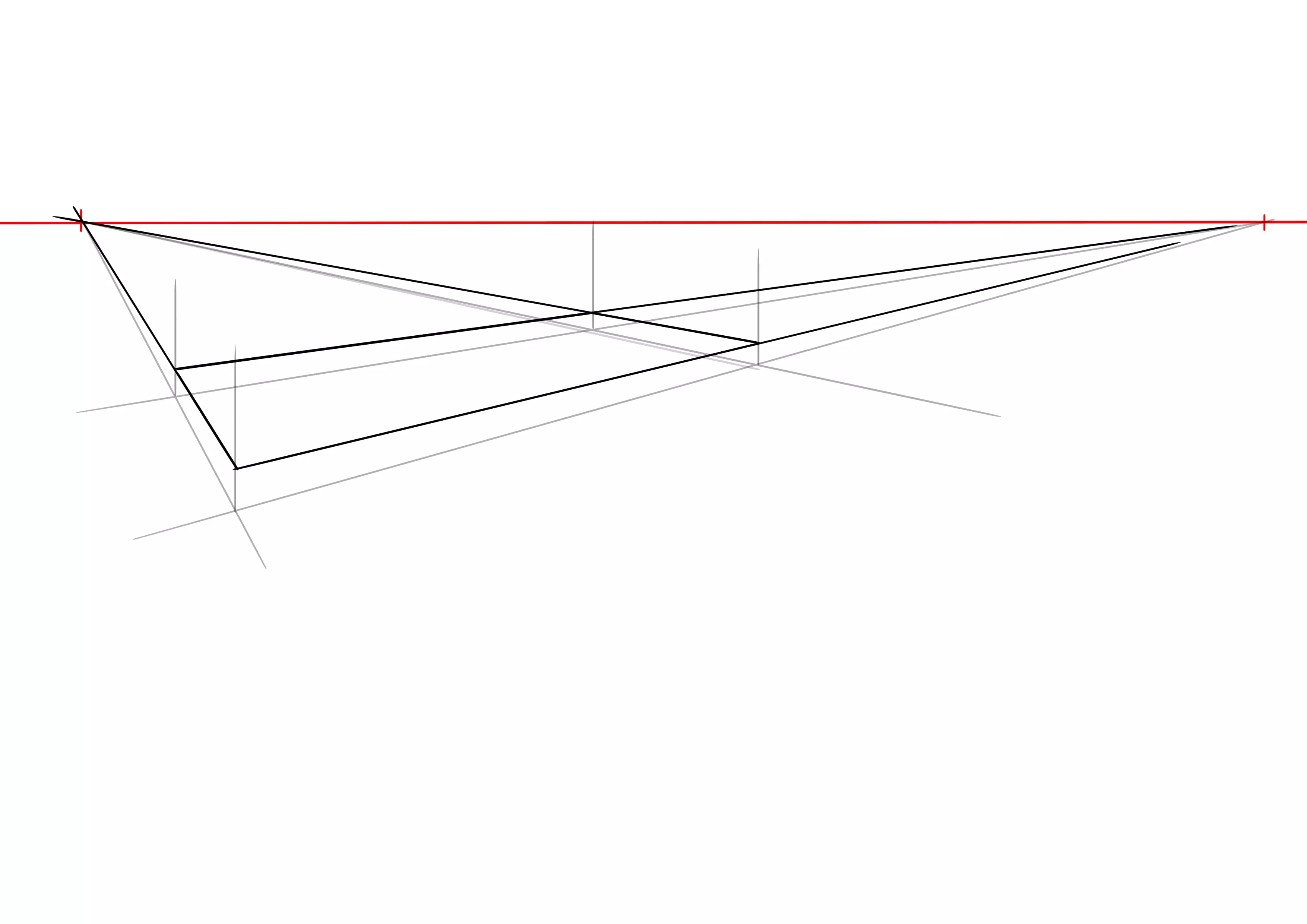 croquis de la structure du lit