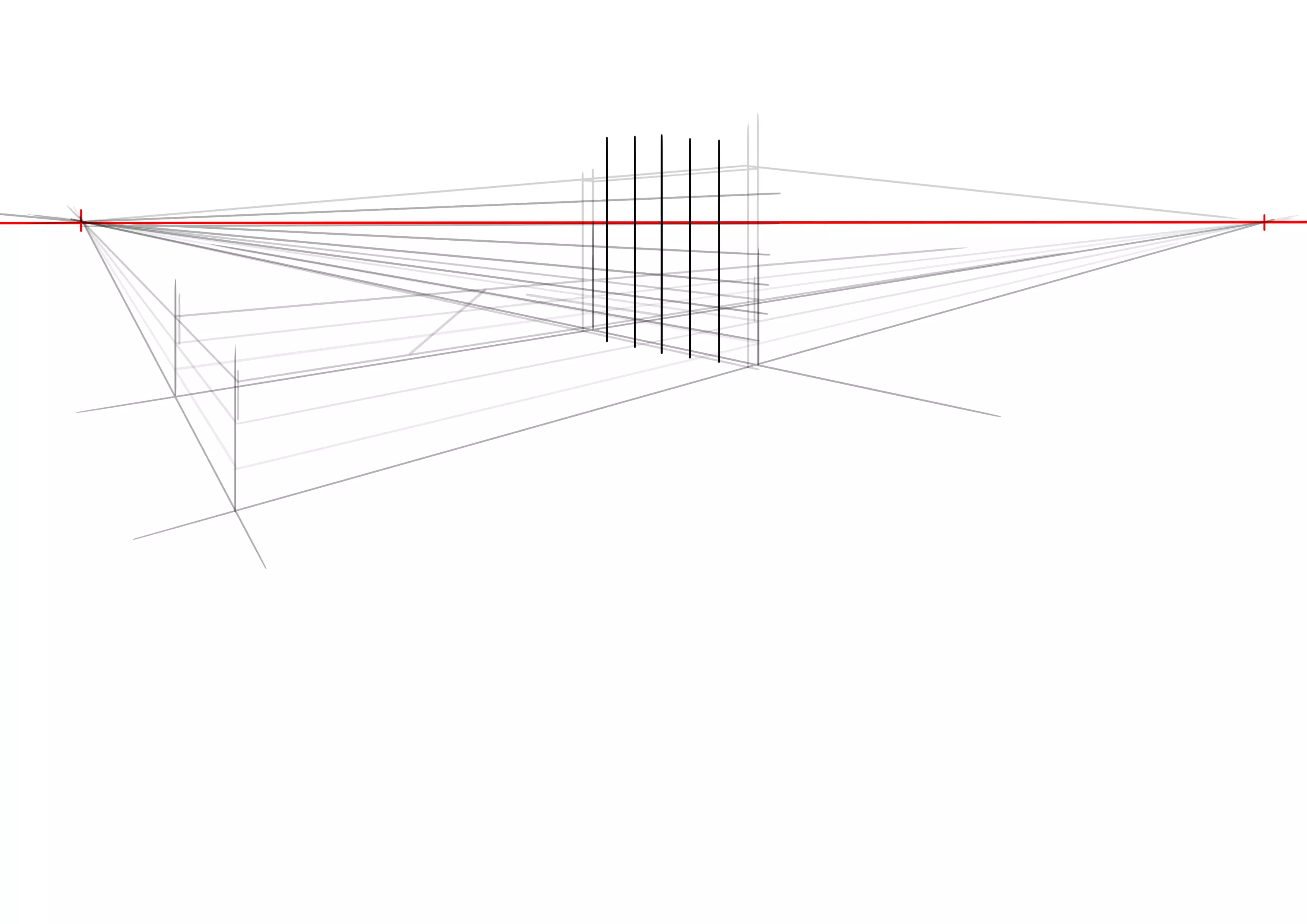 croquis de la structure de la tête de lit