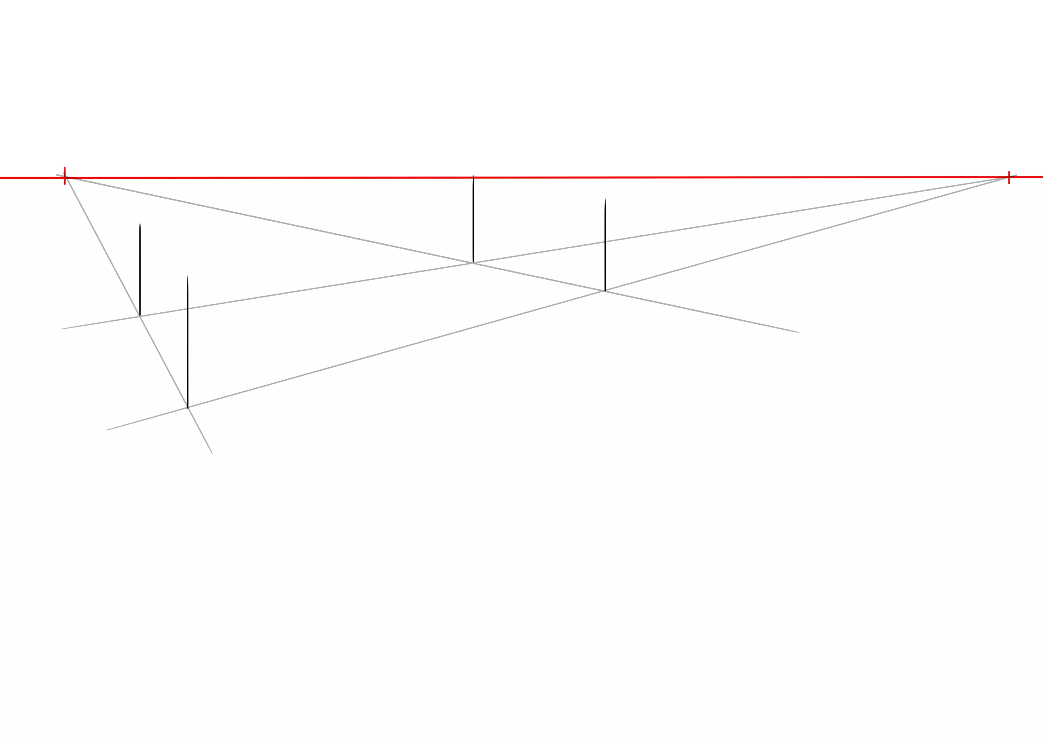 croquis de la zone de la tête de lit