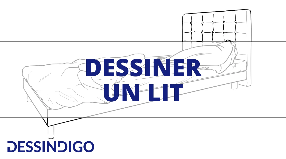 Apprendre à dessiner un lit