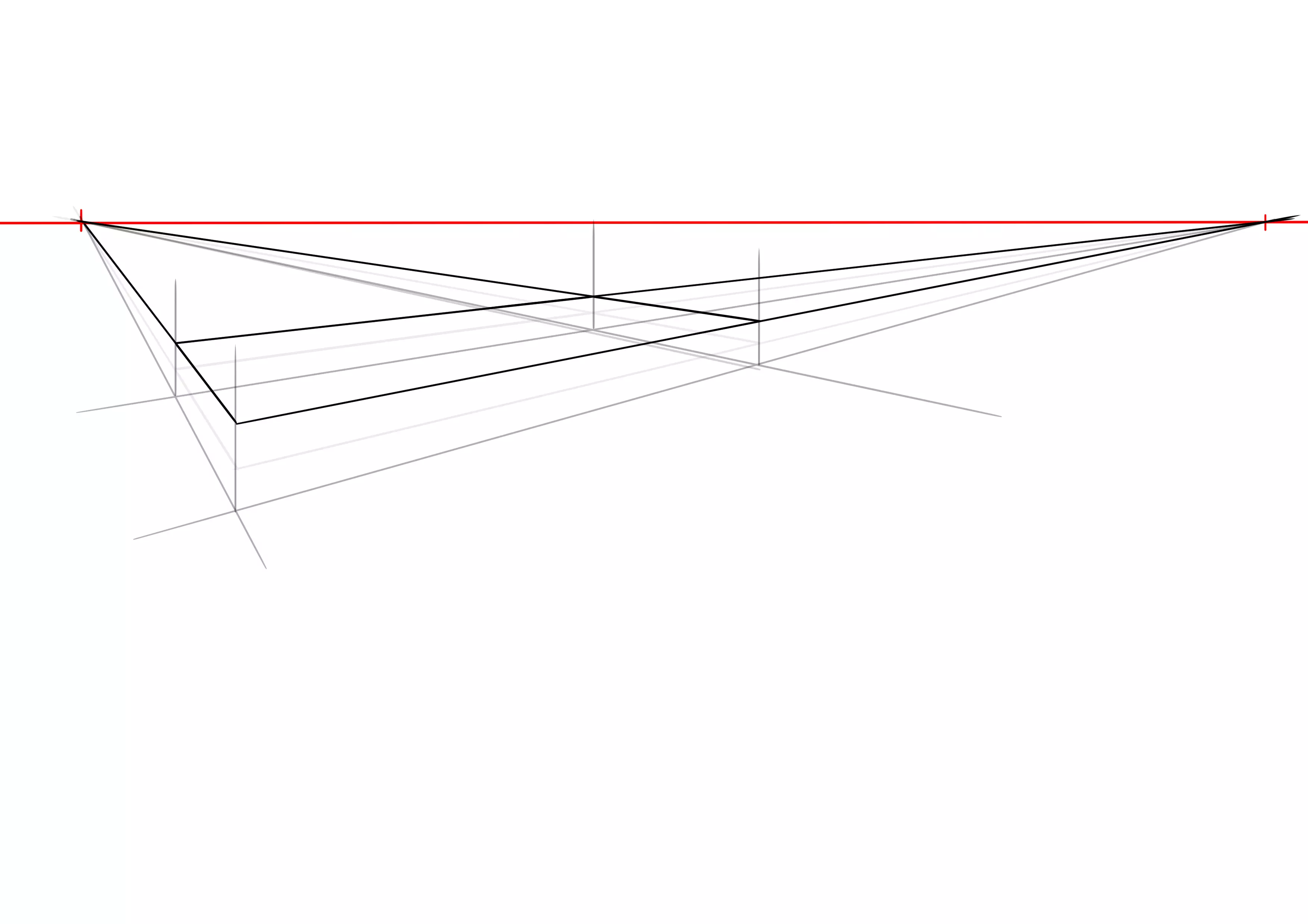 suite du croquis de la structure du lit