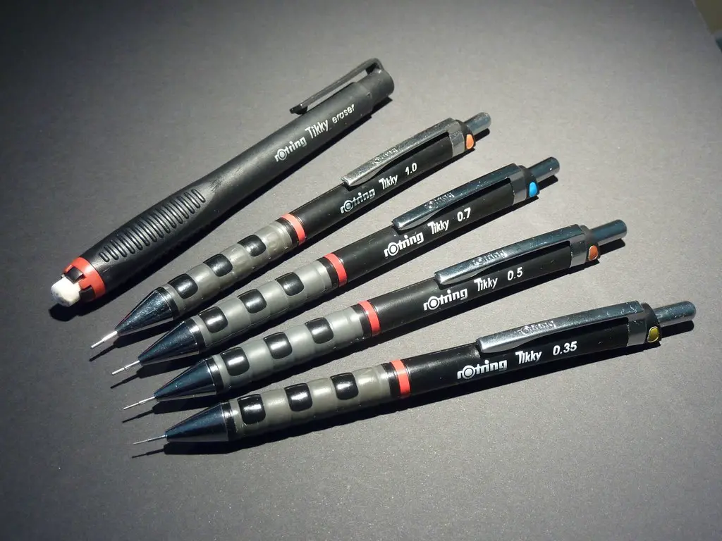 la gomme de précision pour le matériel du dessin manga