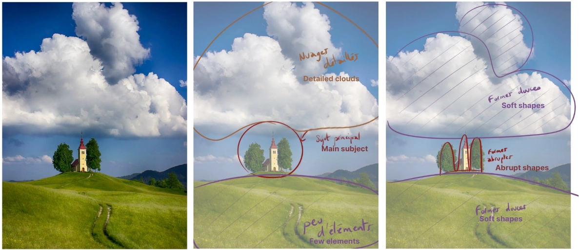 observe to draw from memory