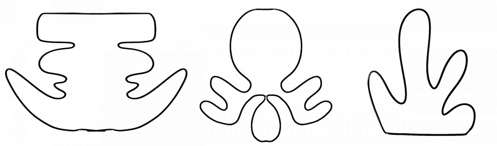 dessiner plusieurs formes du métal