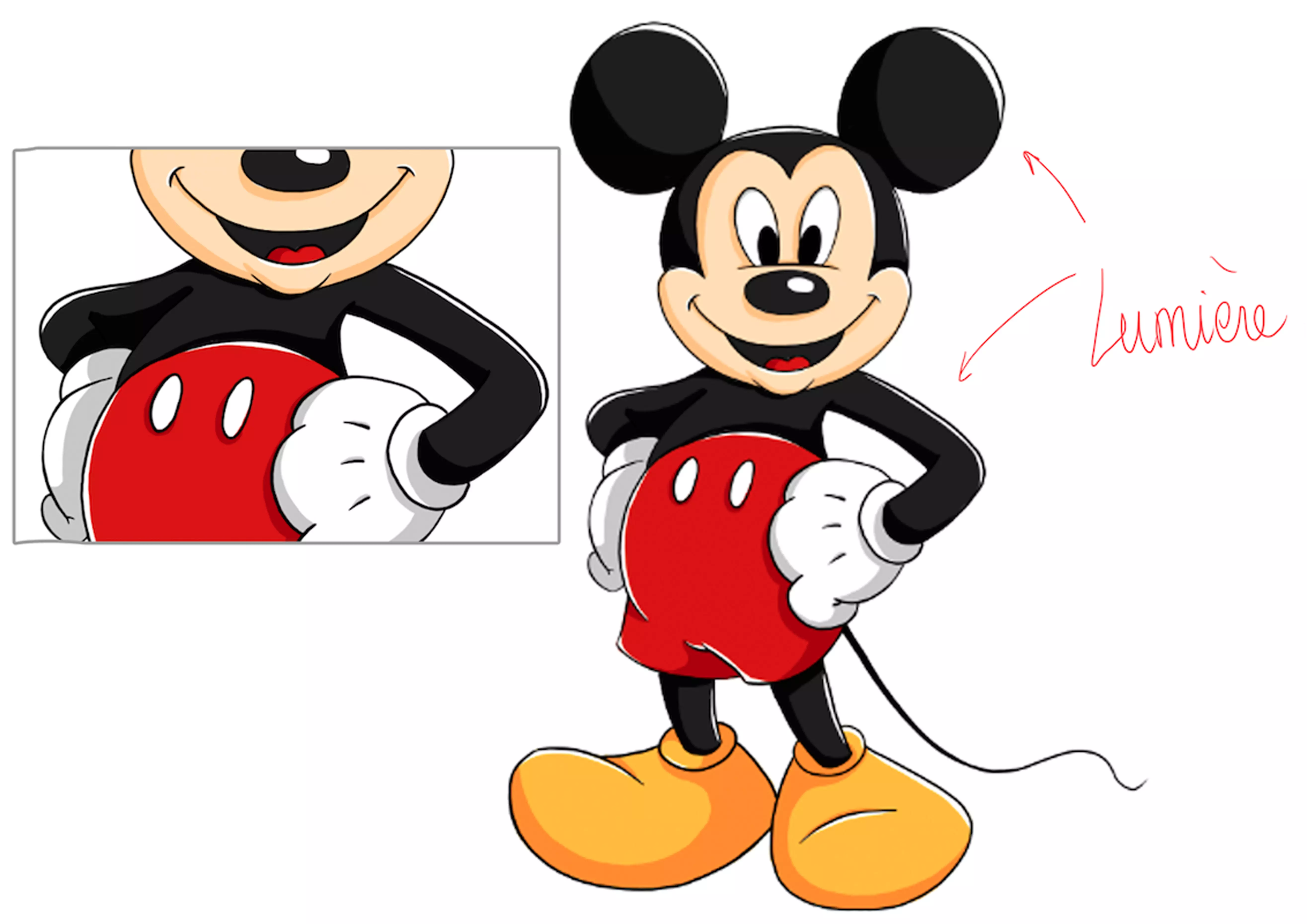 dessin-lumiere-mickey