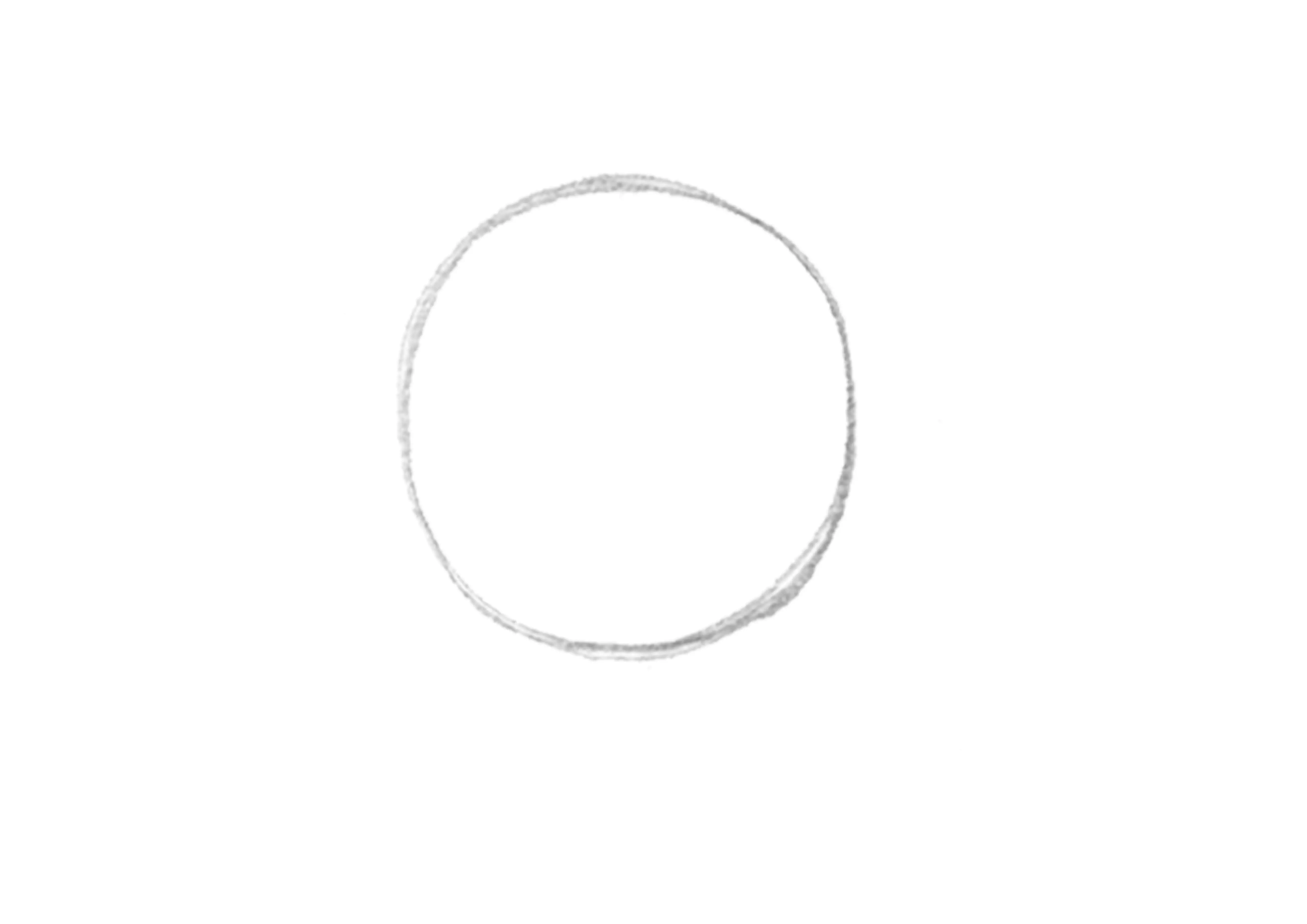 dessin de la tête de mickey