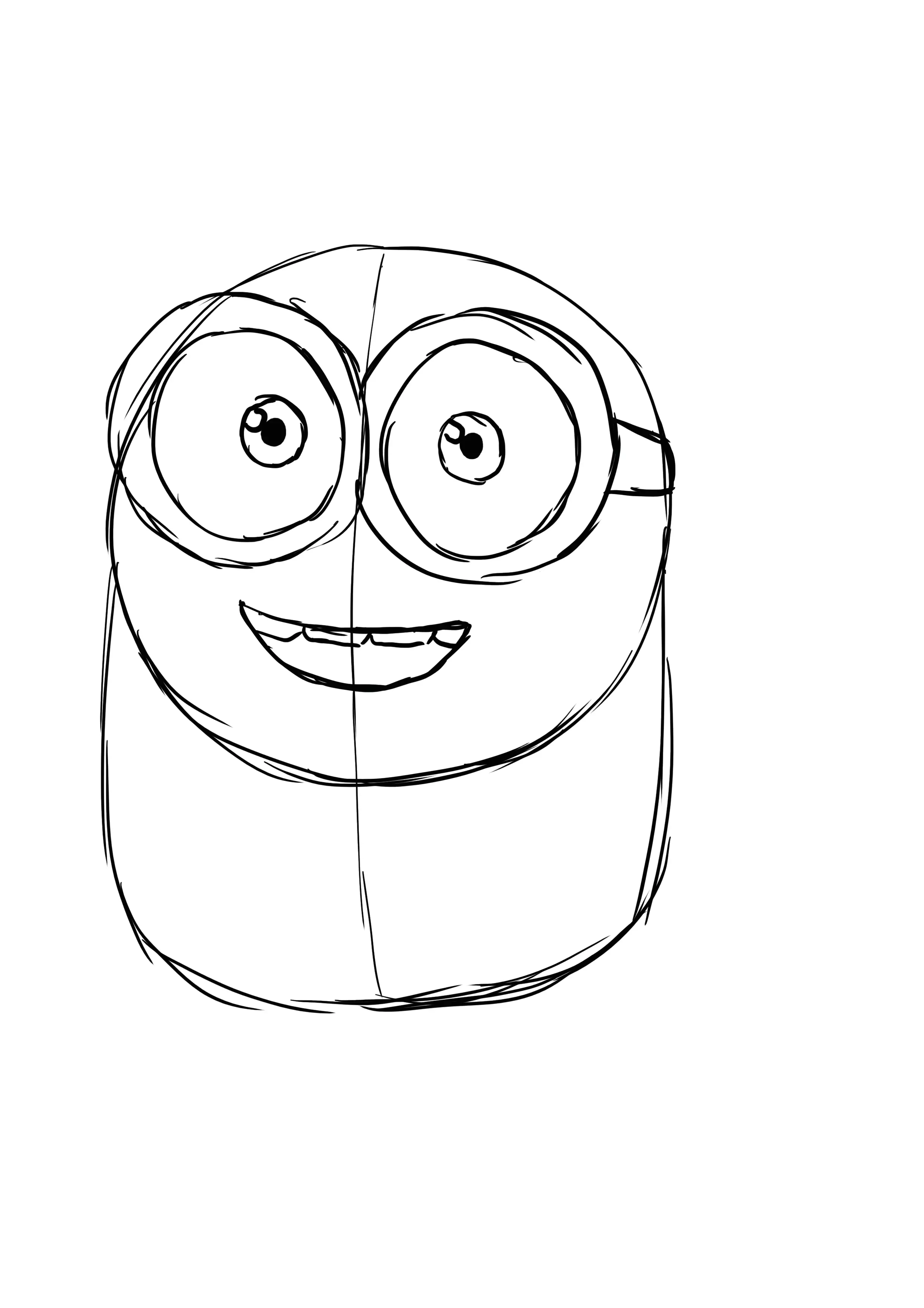 dessin des dents du minion