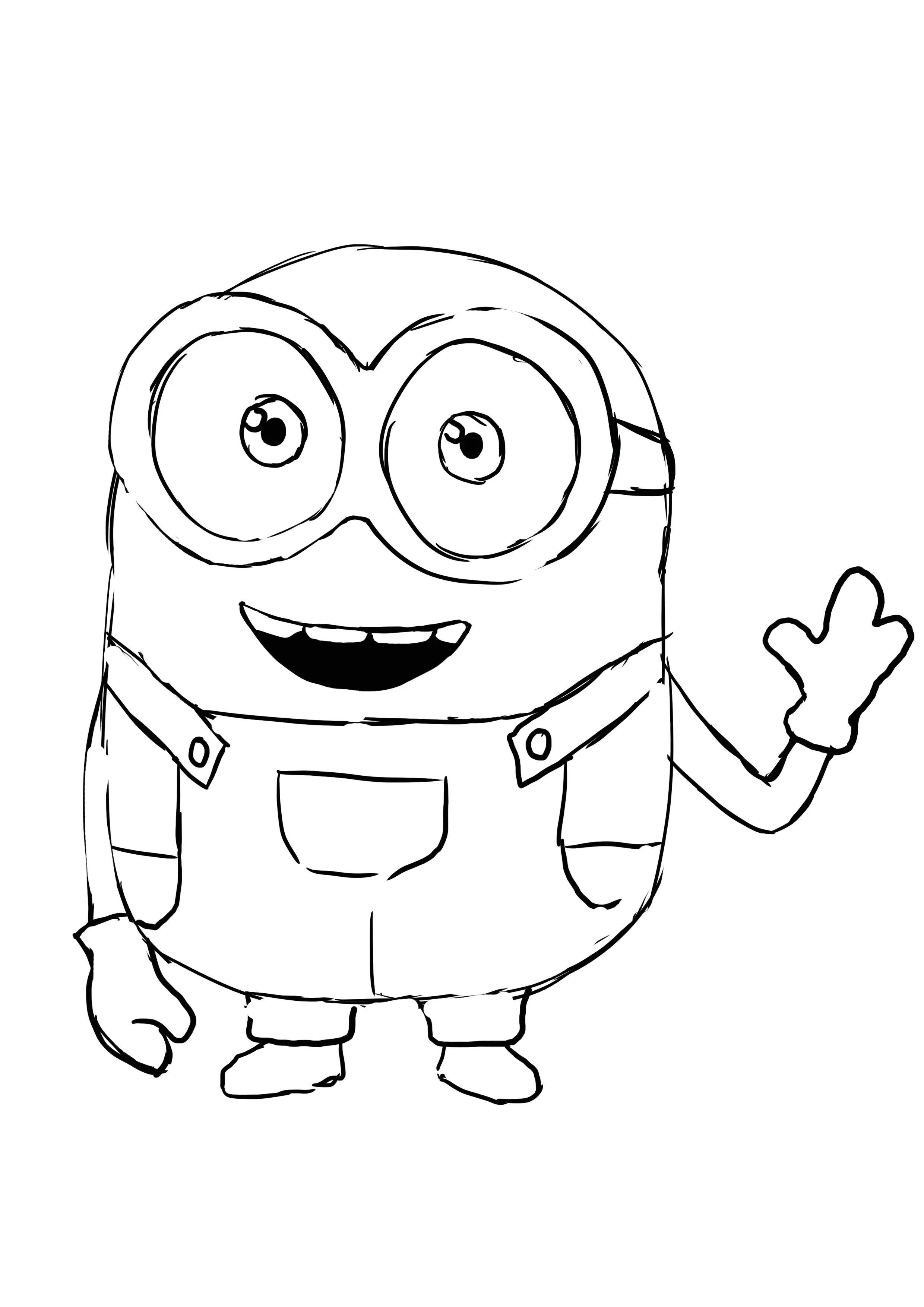 dessin d’un minion