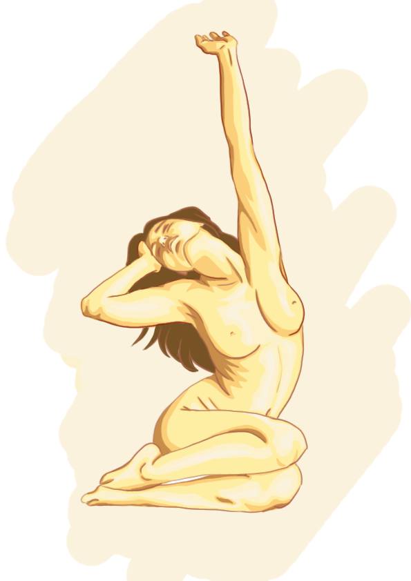 ajouter les ombres et les lumières dessin de modèle vivant 3