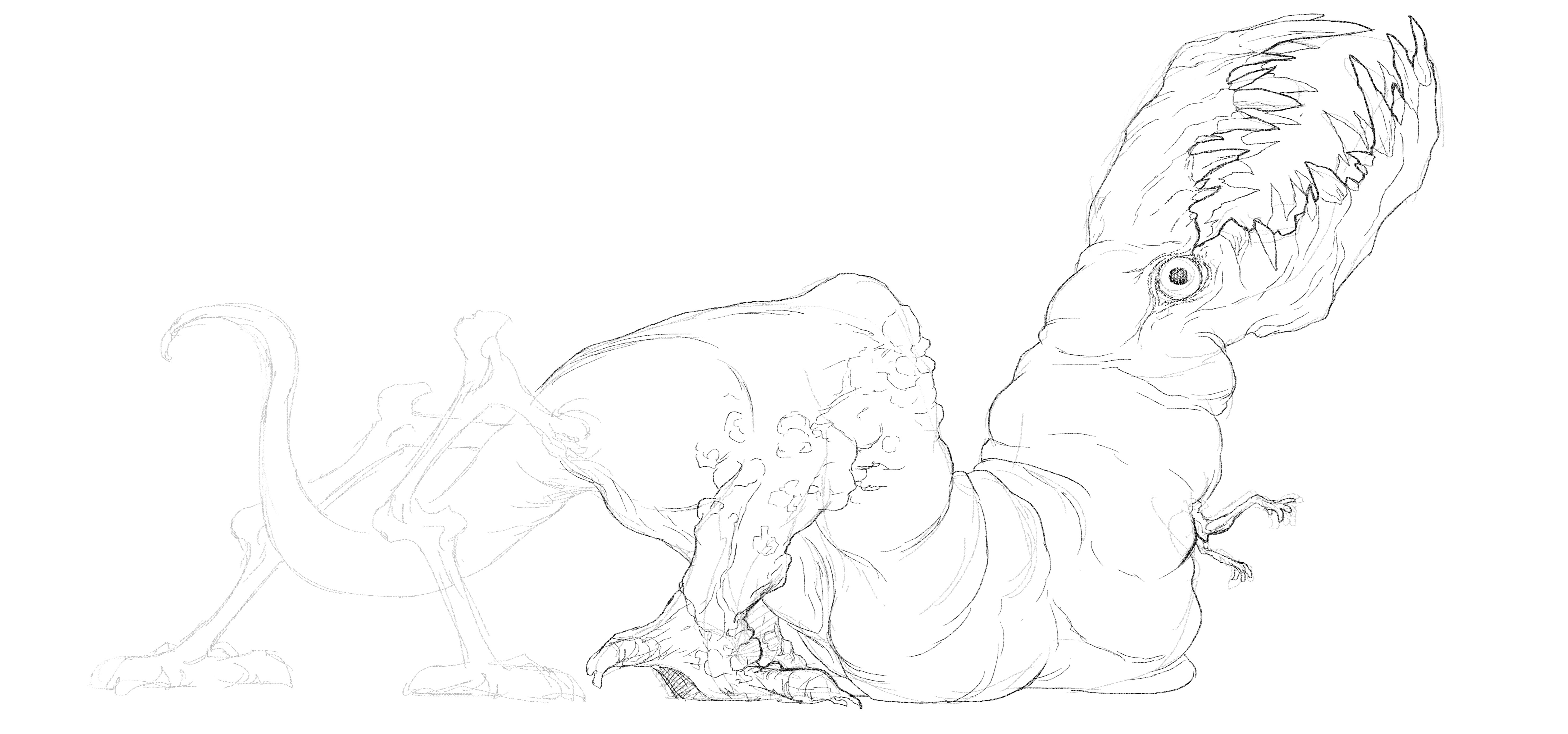 Ajouter les détails au corps du monstre 3