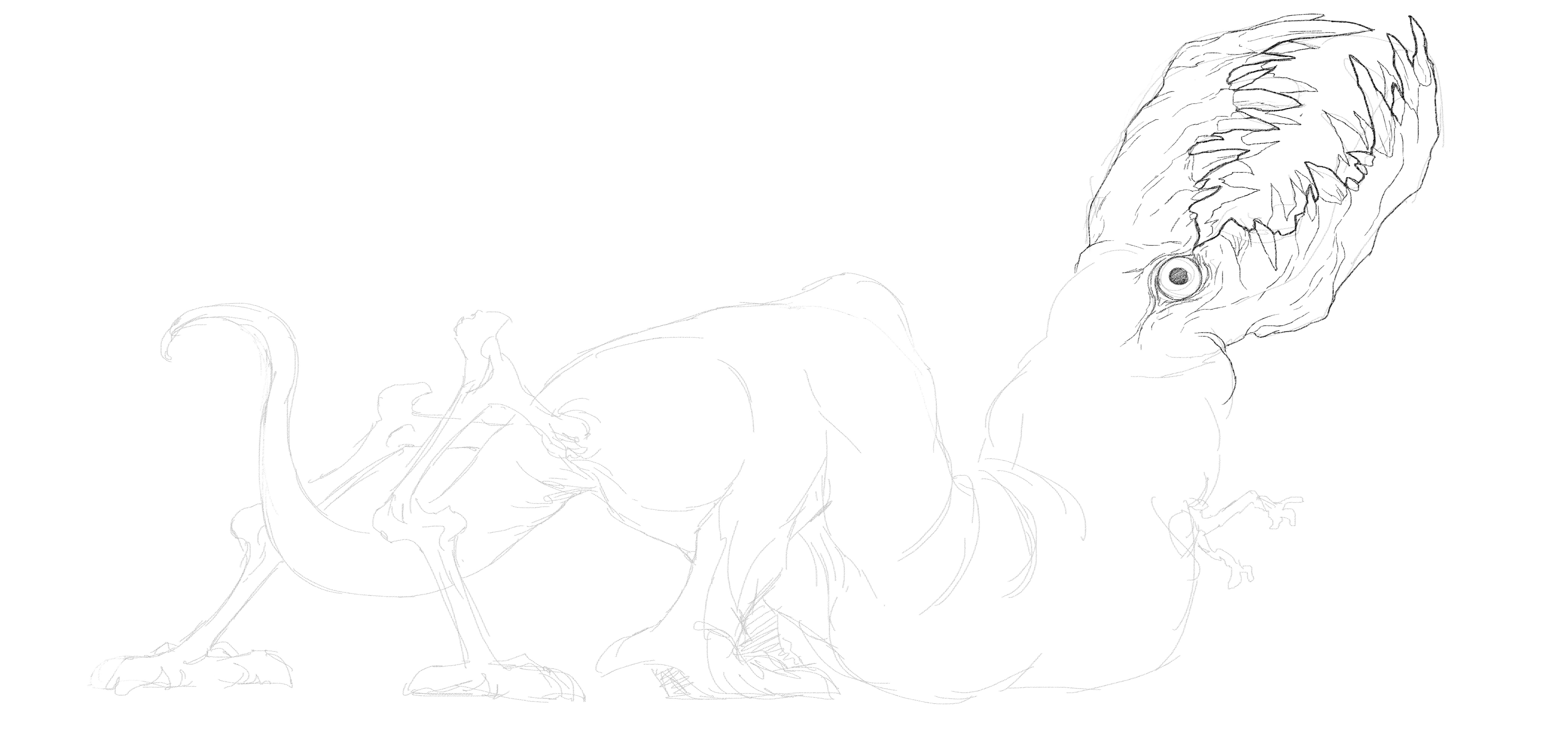 Ajouter les détails à la tête du monstre 2