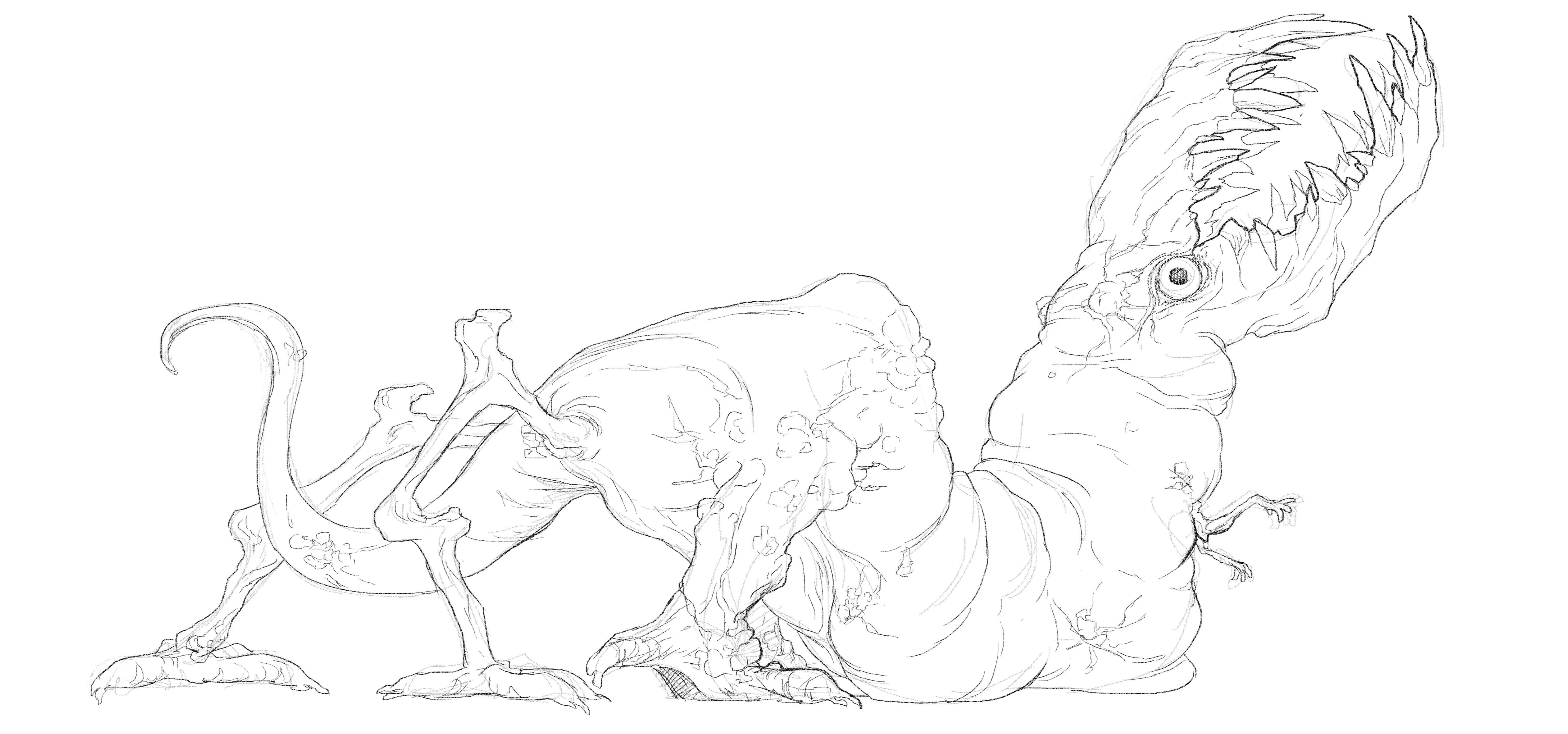 Uniformisation des détails du dessin de monstre