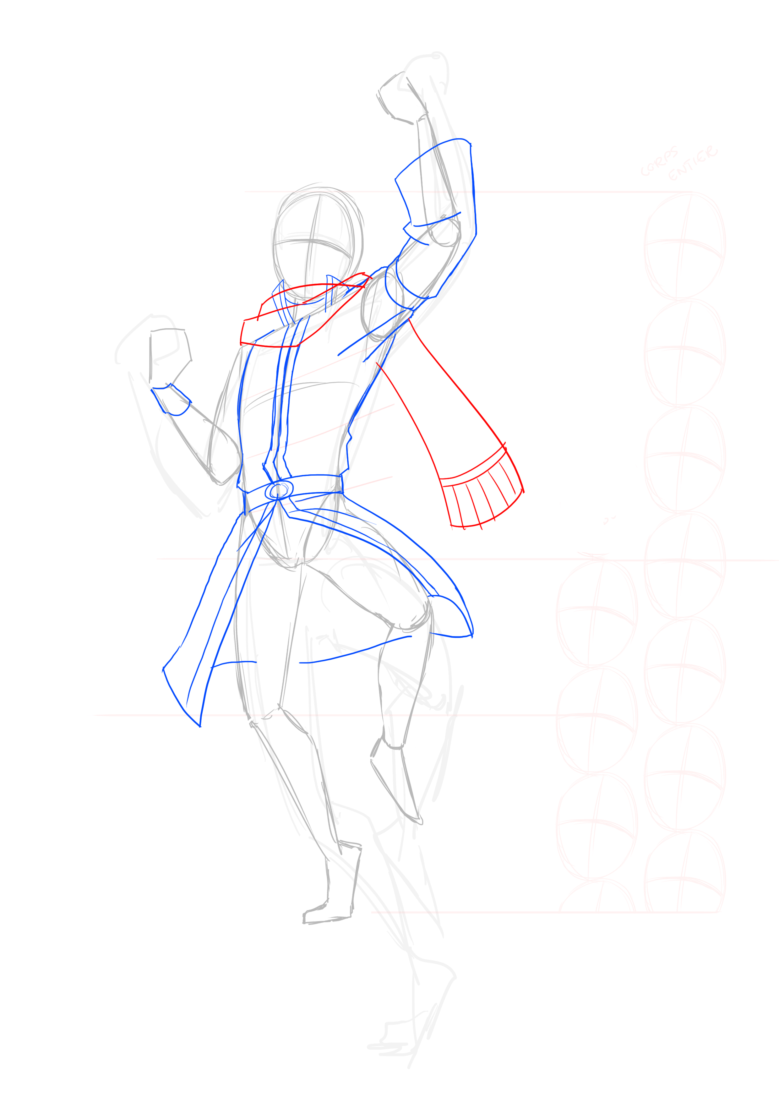 croquis de l’écharpe de Natsu-2