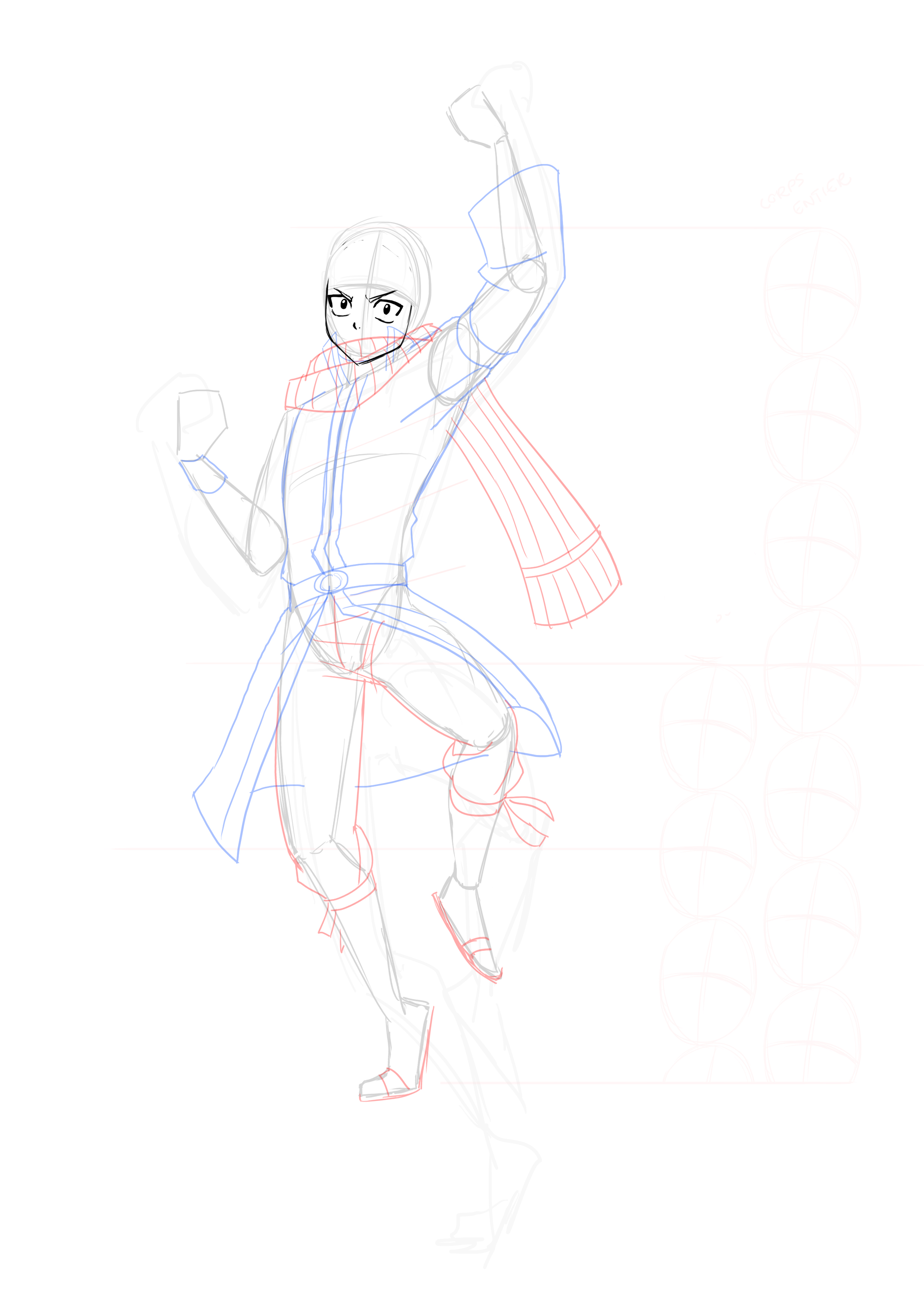 dessiner le nez pointu de Natsu