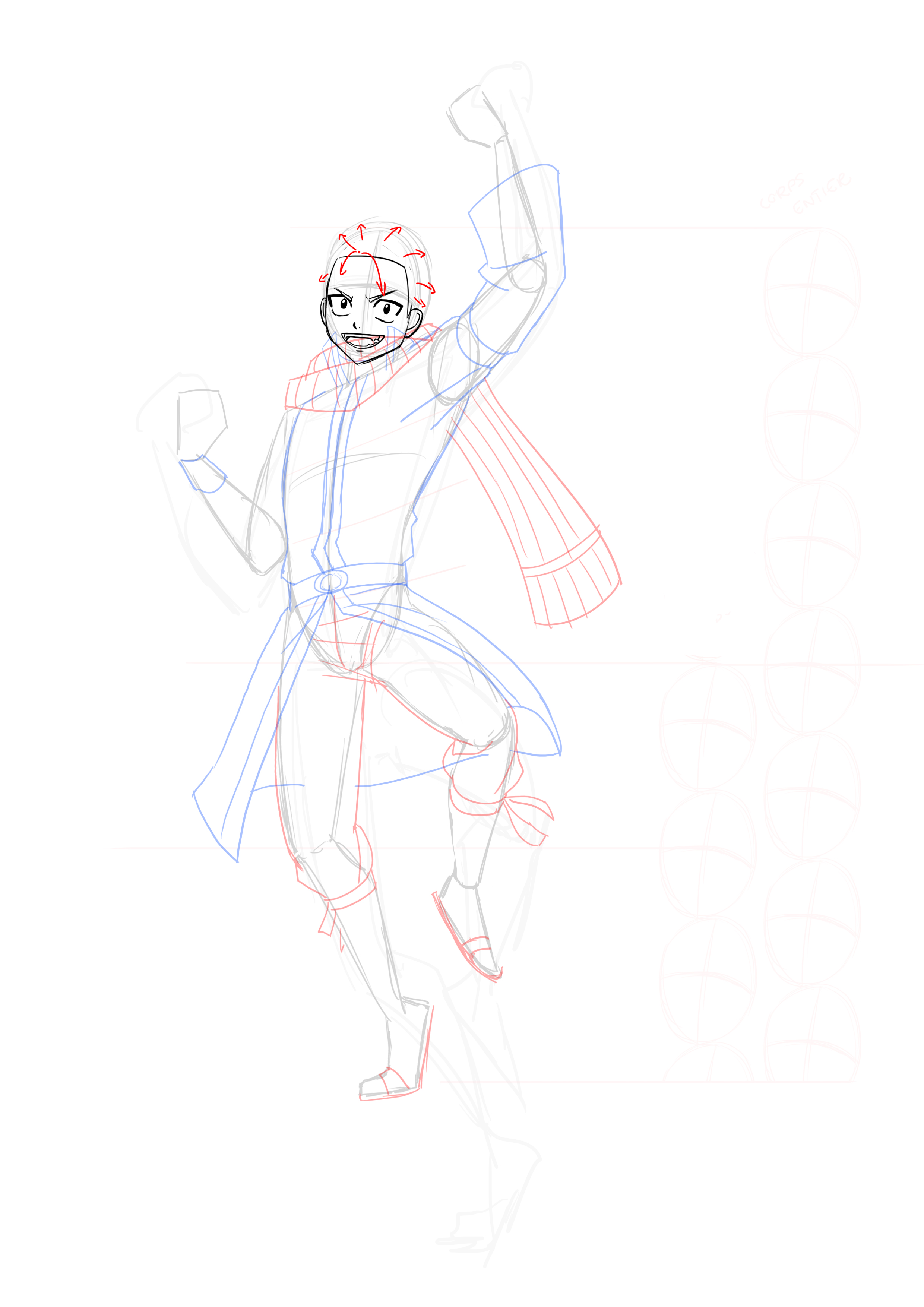 illustration pour comprendre la logique des cheveux