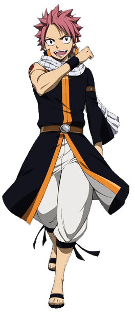 image de référence de la tenue de Natsu en vue du dessin