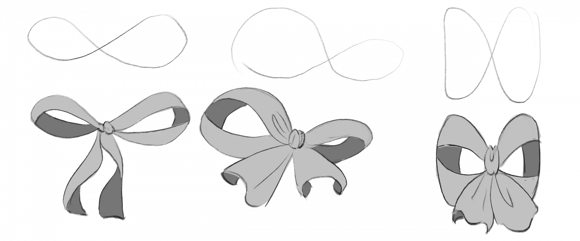 dessiner un noeud en perspective