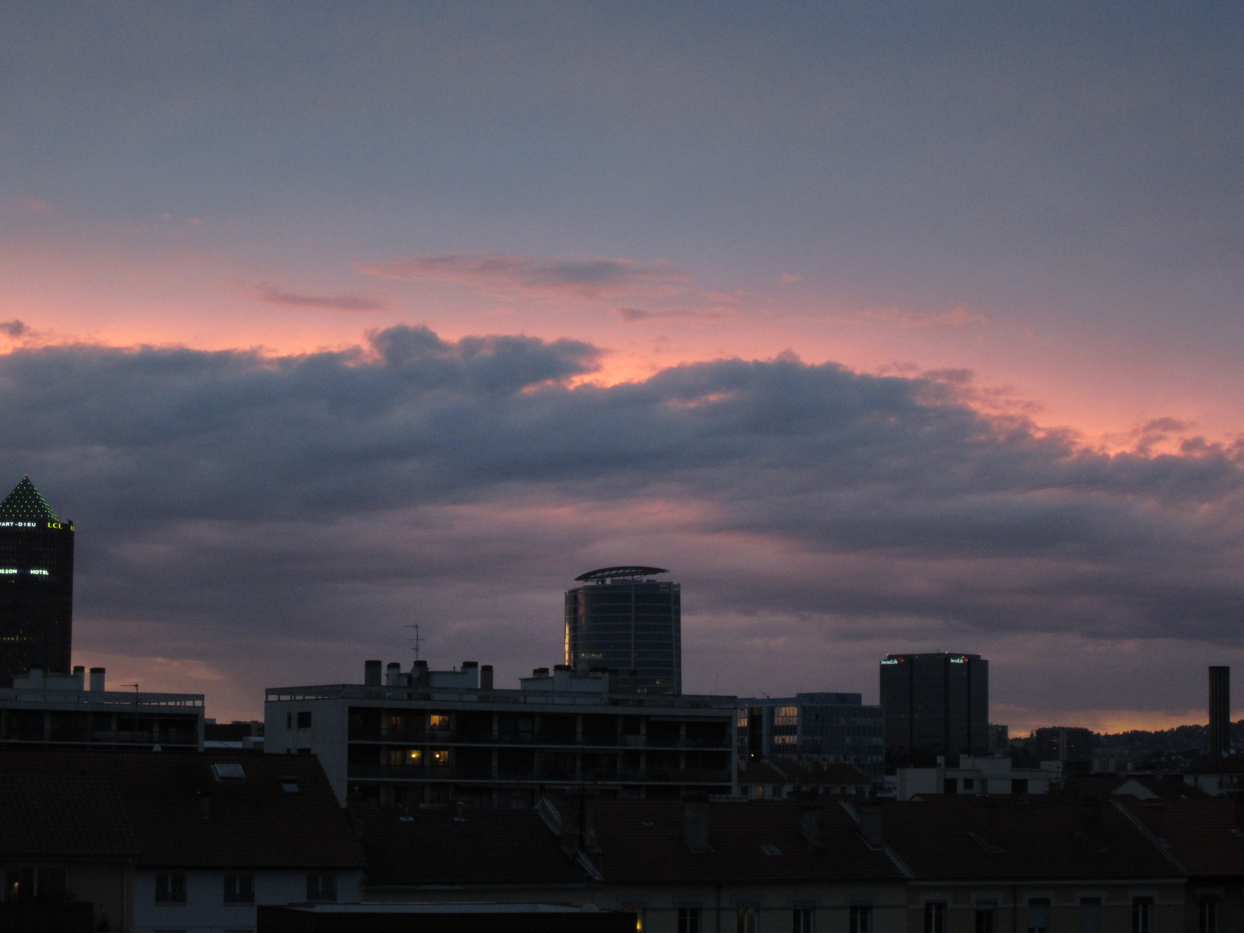 Photo d'une couverture nuageuse