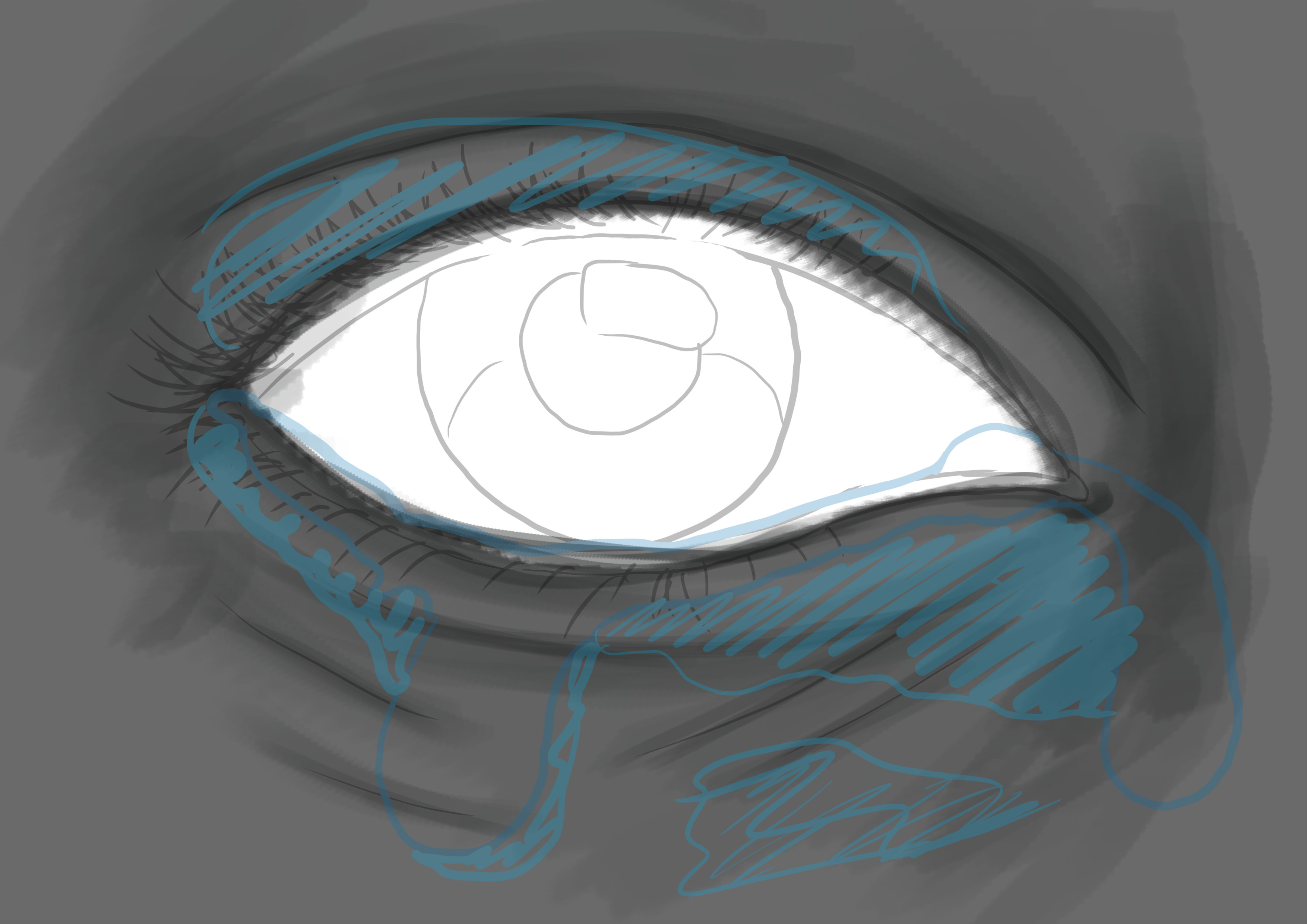 placer les ombres et les lumières sur le dessin 3