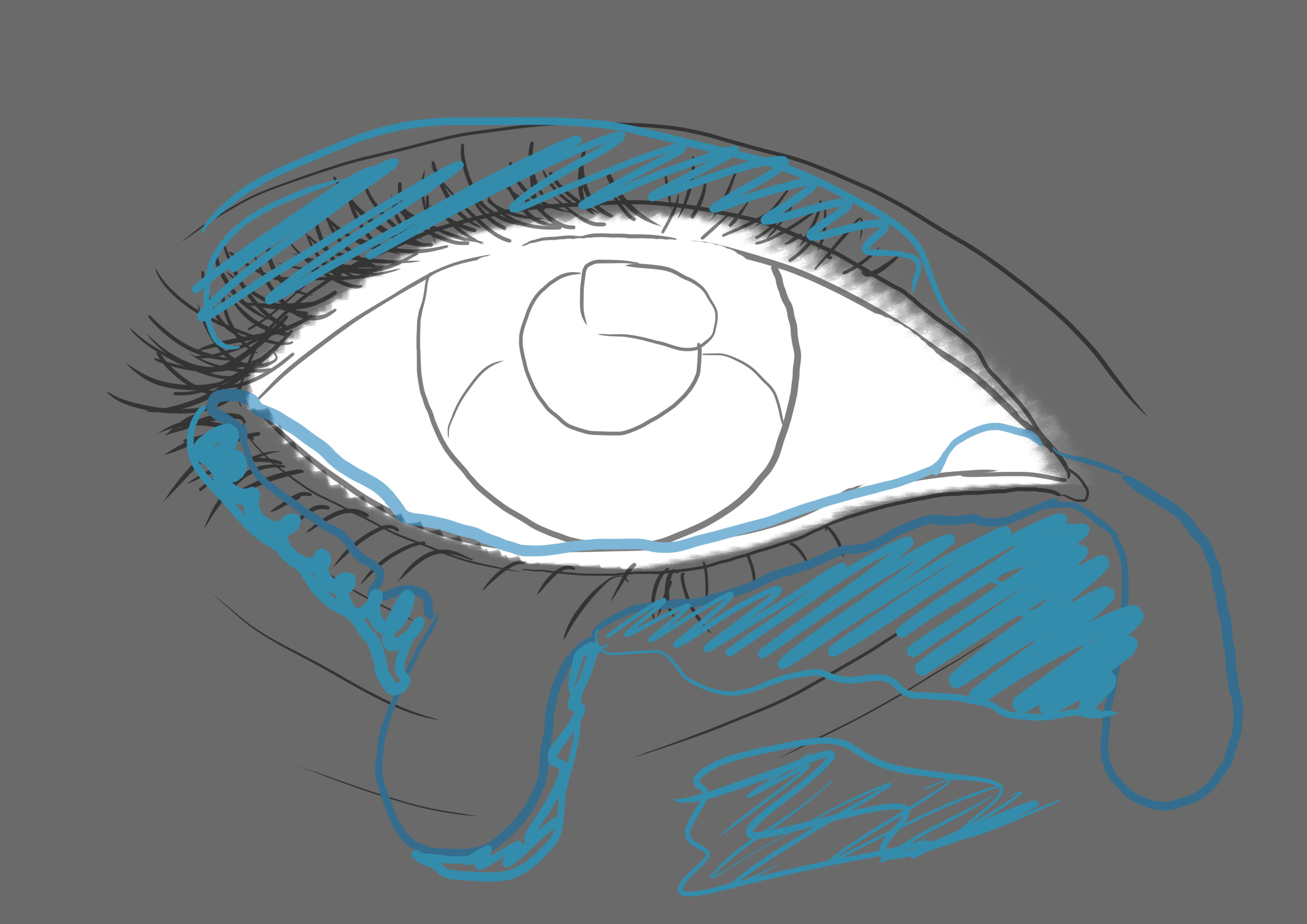 placer une teinte de gris sur le dessin