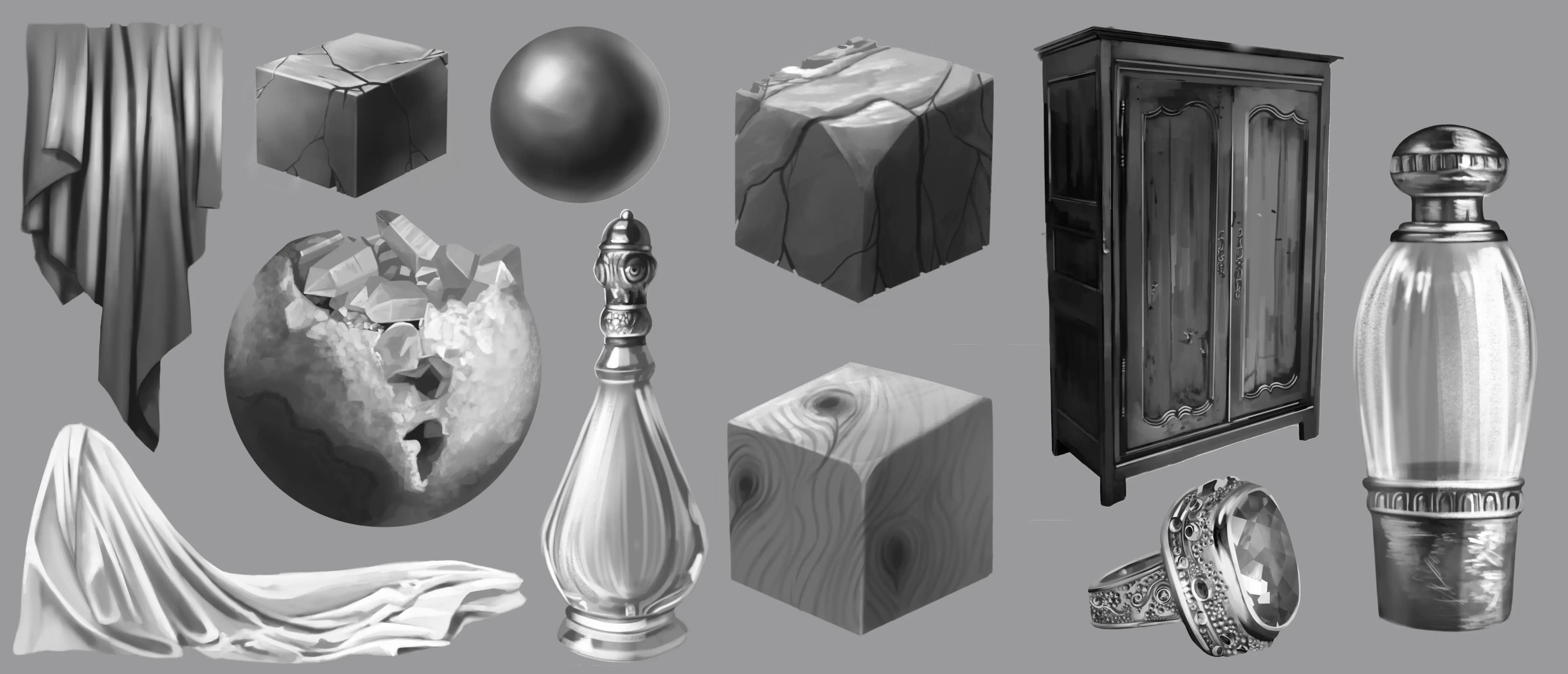 Ejercicio Práctico: Dibujar Sombras y Luces con Madera