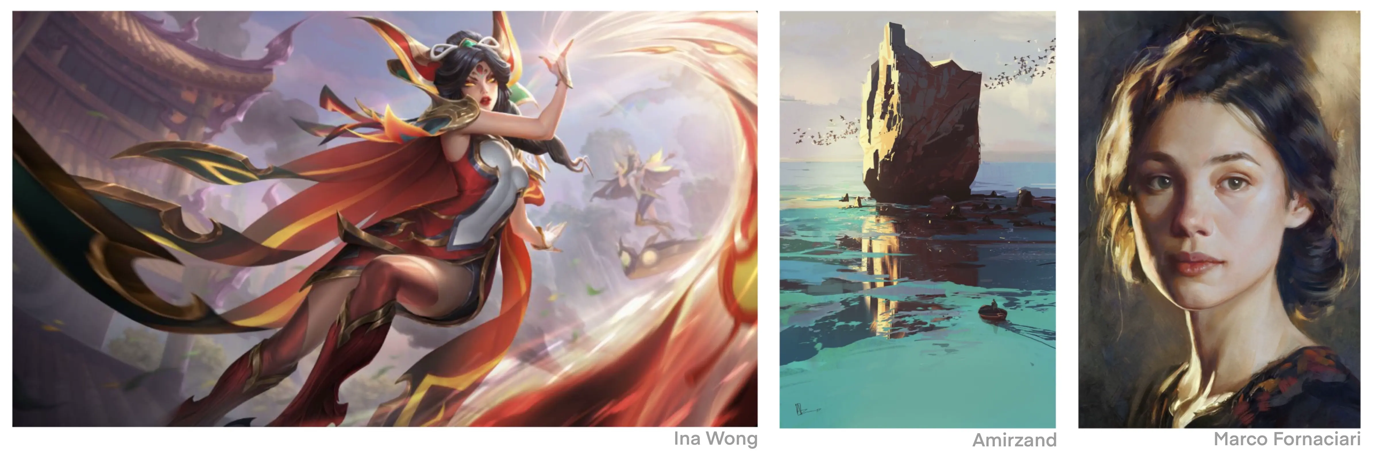 examples of drawings illustrating shadow and light