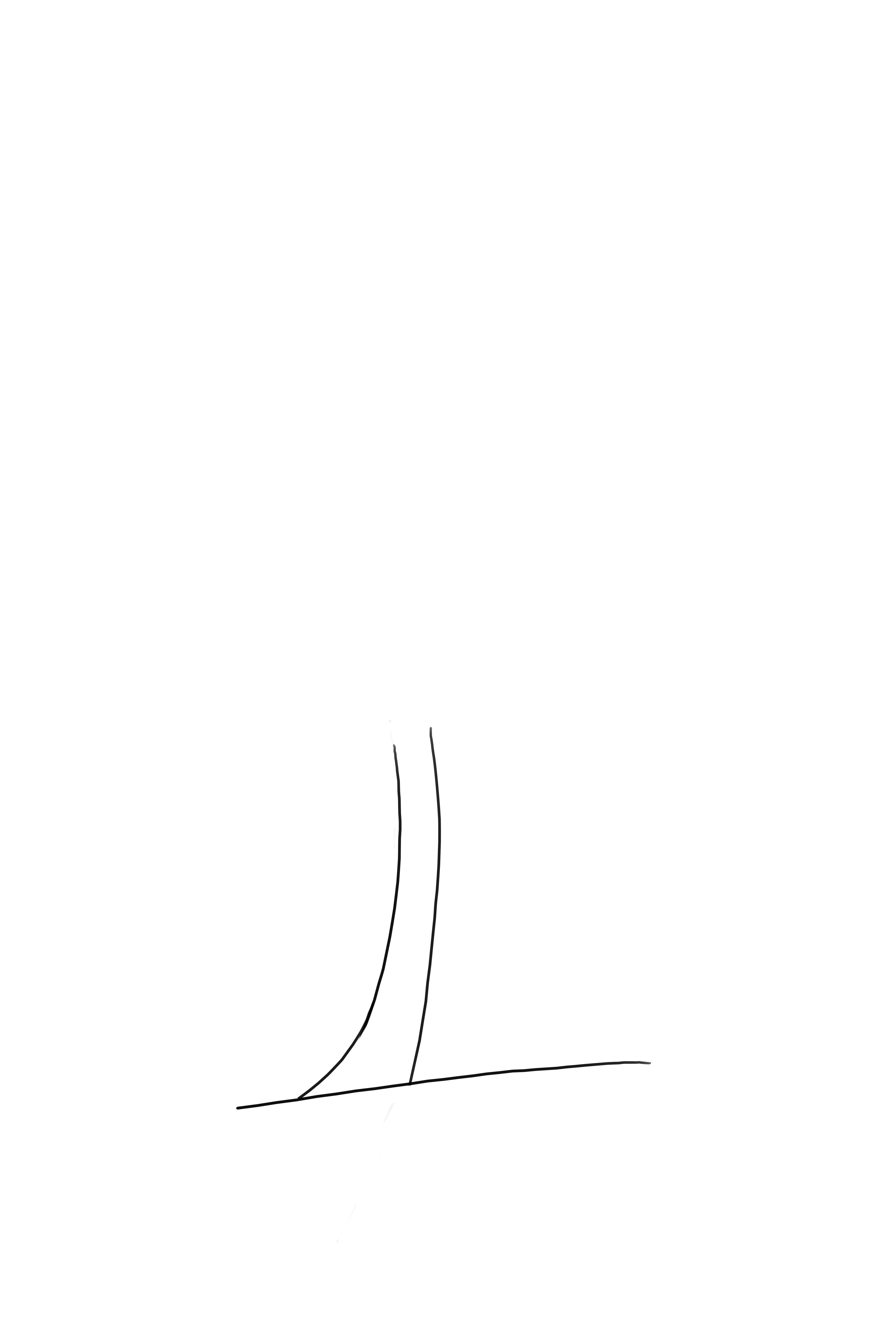 dibujar el tronco de la palmera