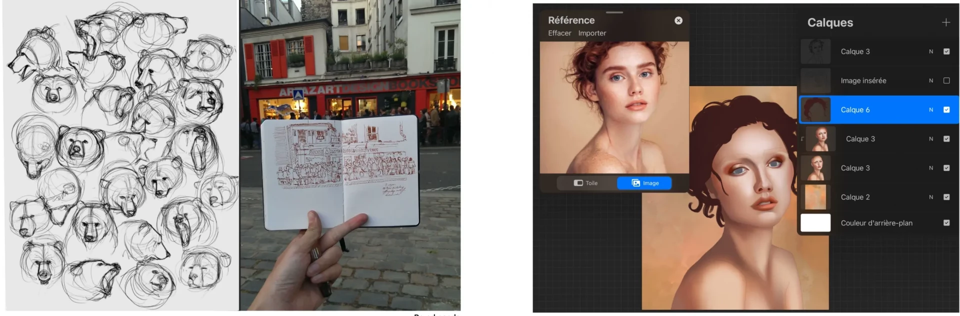 apprendre le dessin en version papier ou numérique
