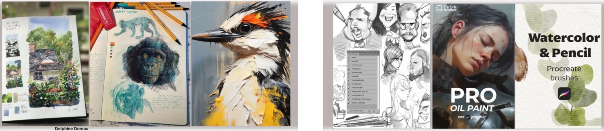 les techniques de dessin en version papier ou numérique