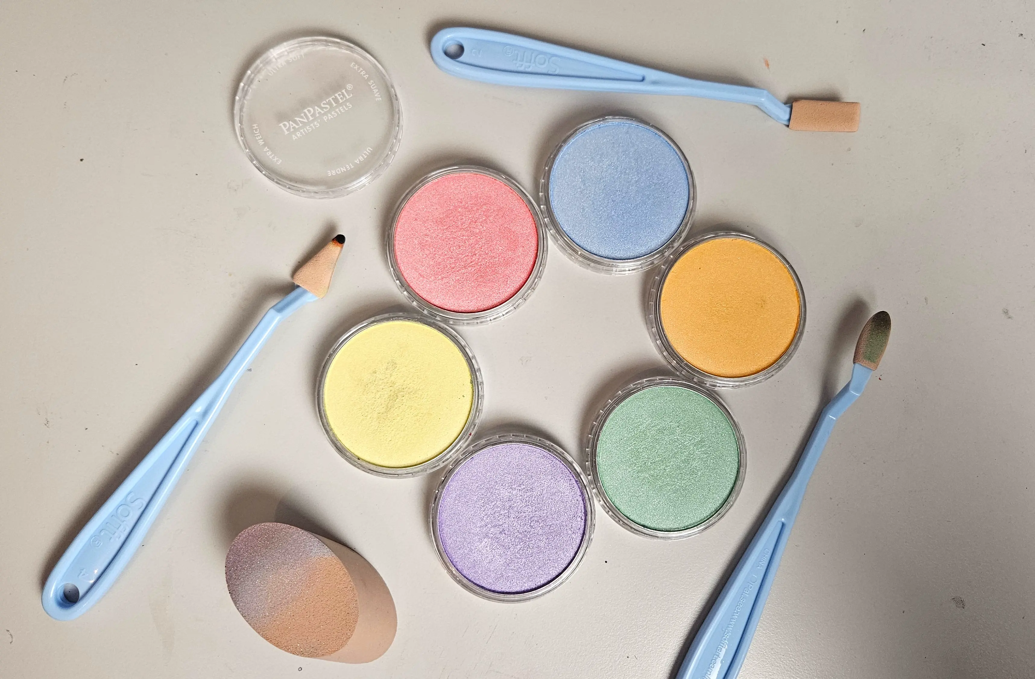 dessiner aux pastels secs panpastels