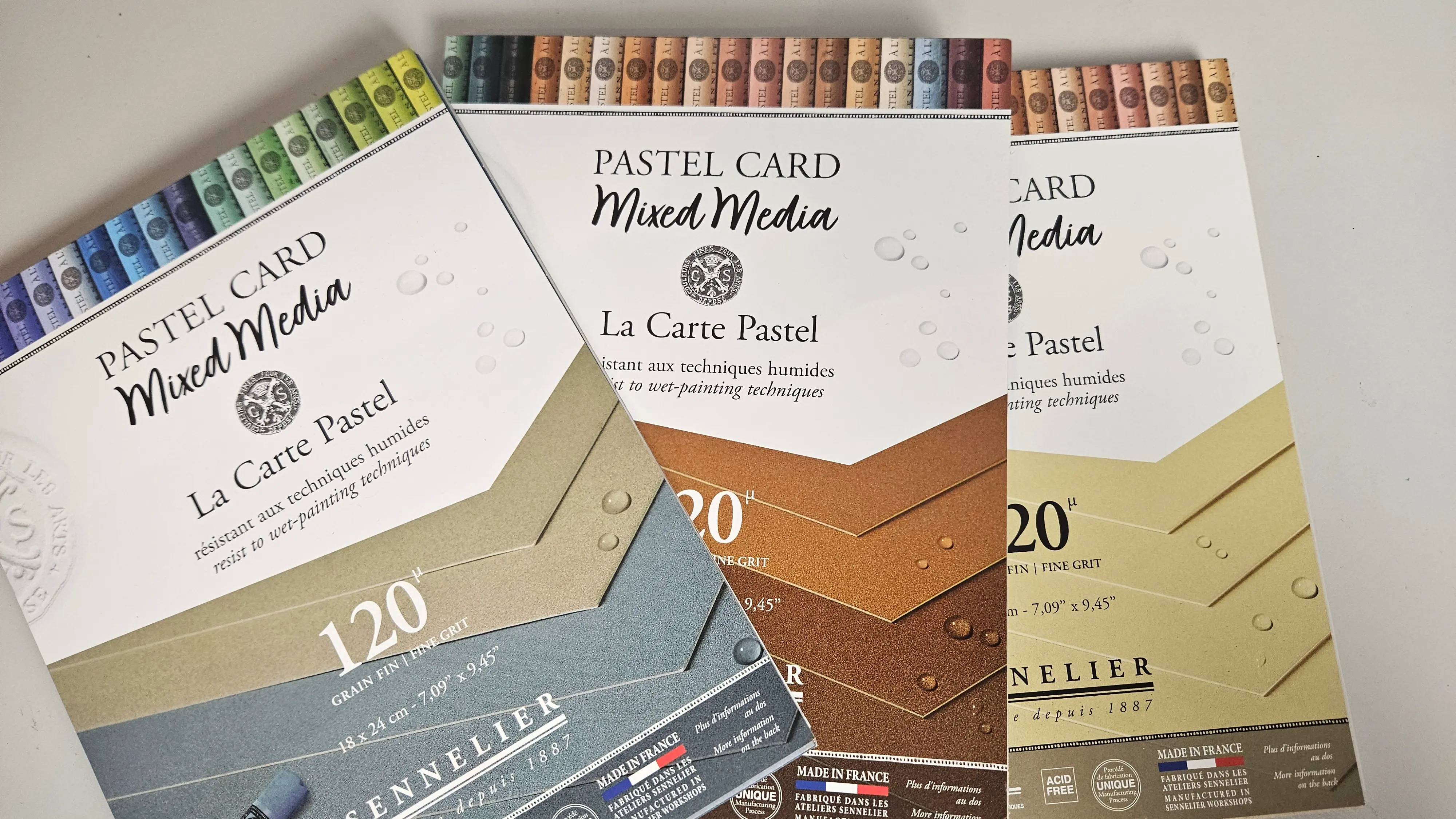 le papier pastelcard pour dessiner aux pastels