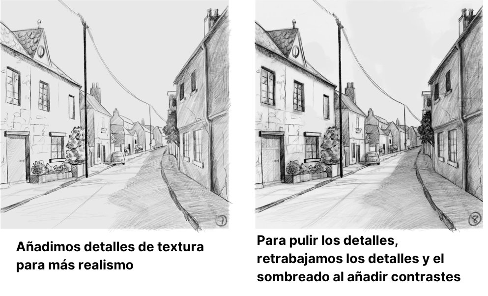Dibujar un Paisaje Urbano: Paso a Paso