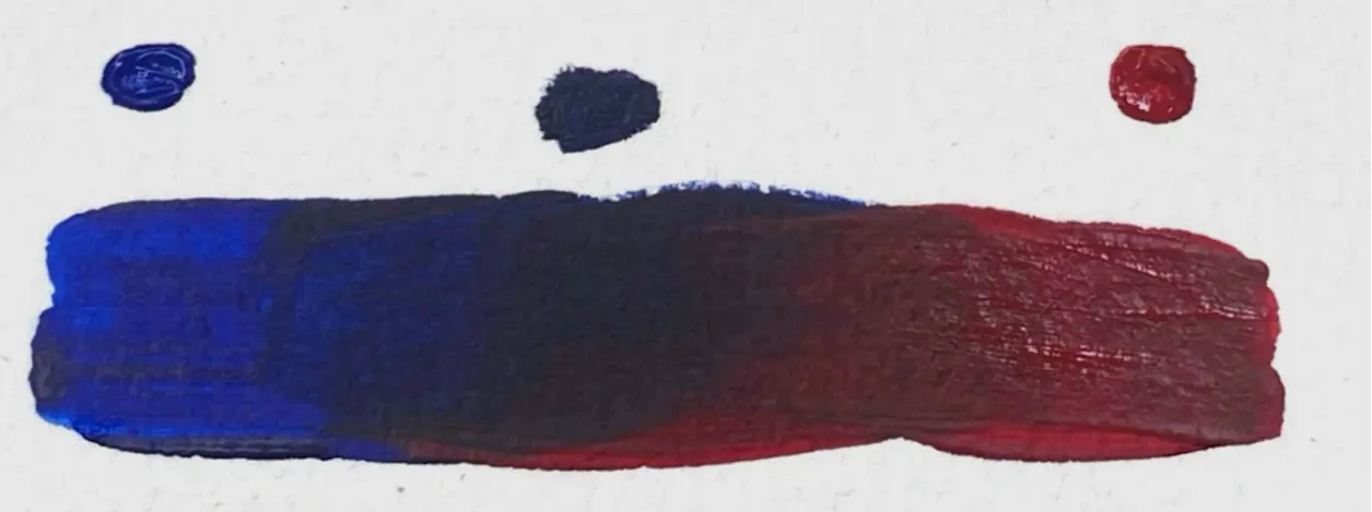 utiliser des couleurs de transition en peinture acrylique pour débutants