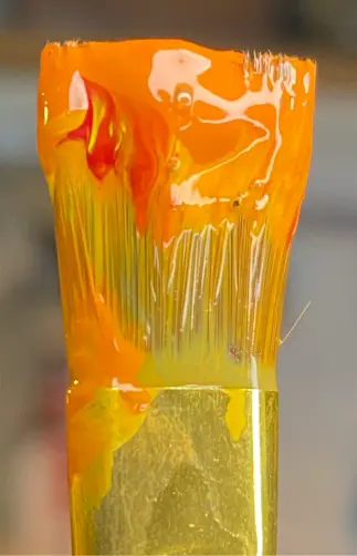 nettoyer ses pinceaux en peinture acrylique quand on débute