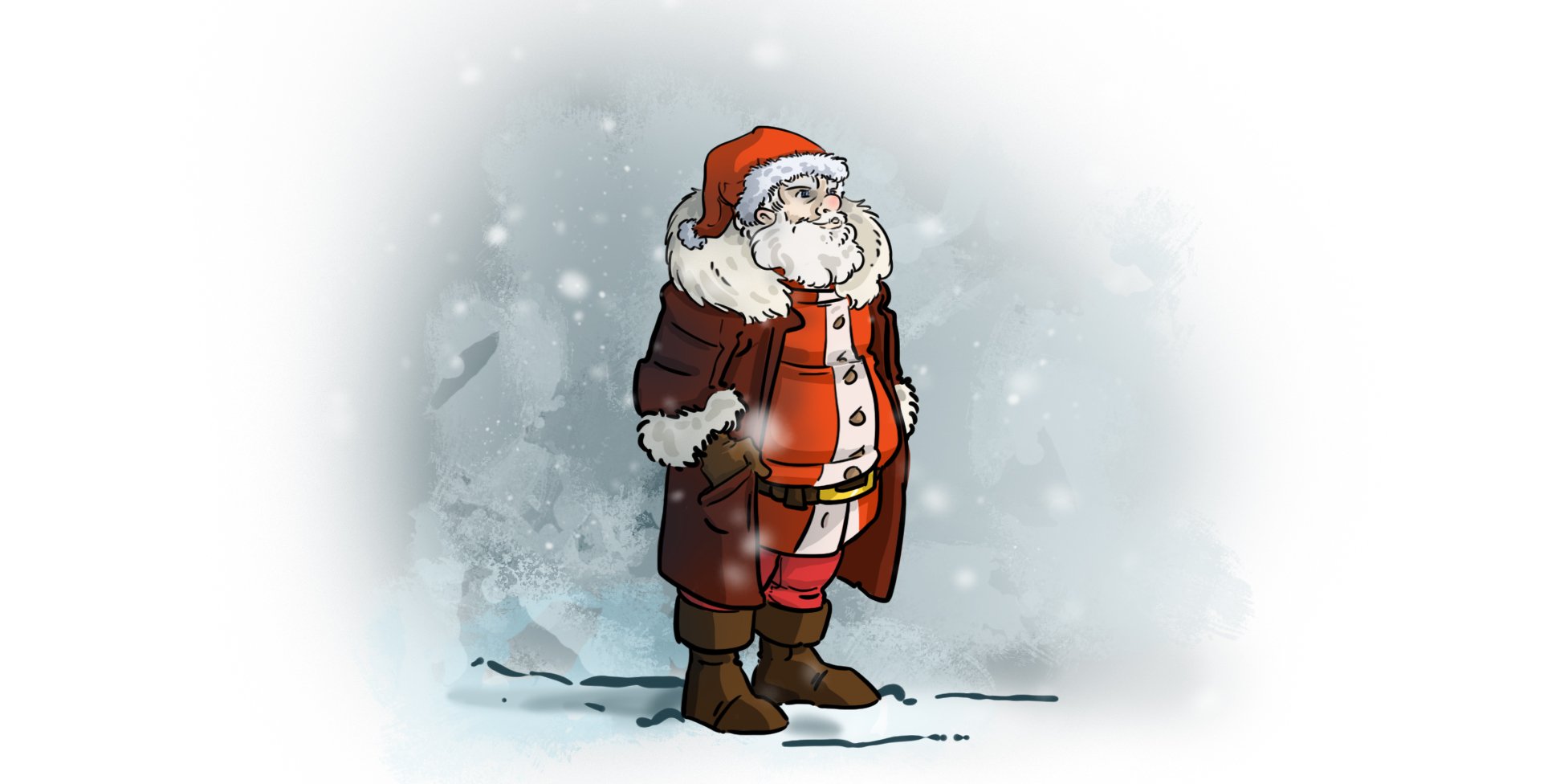 réaliser un dessin de Père Noël