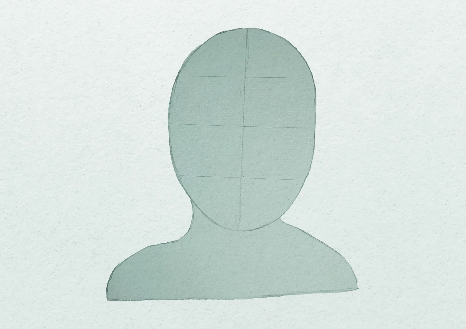 dessiner le visage d’une personne âgée
