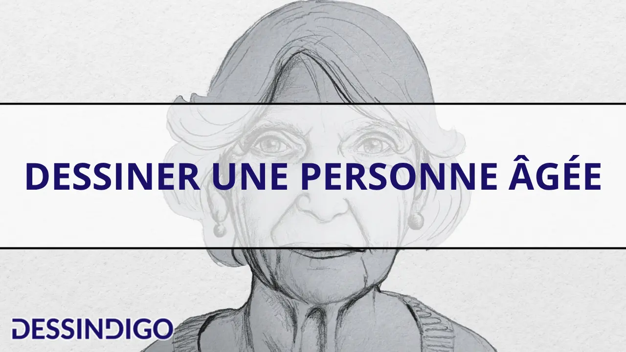 Dessiner une personne âgée