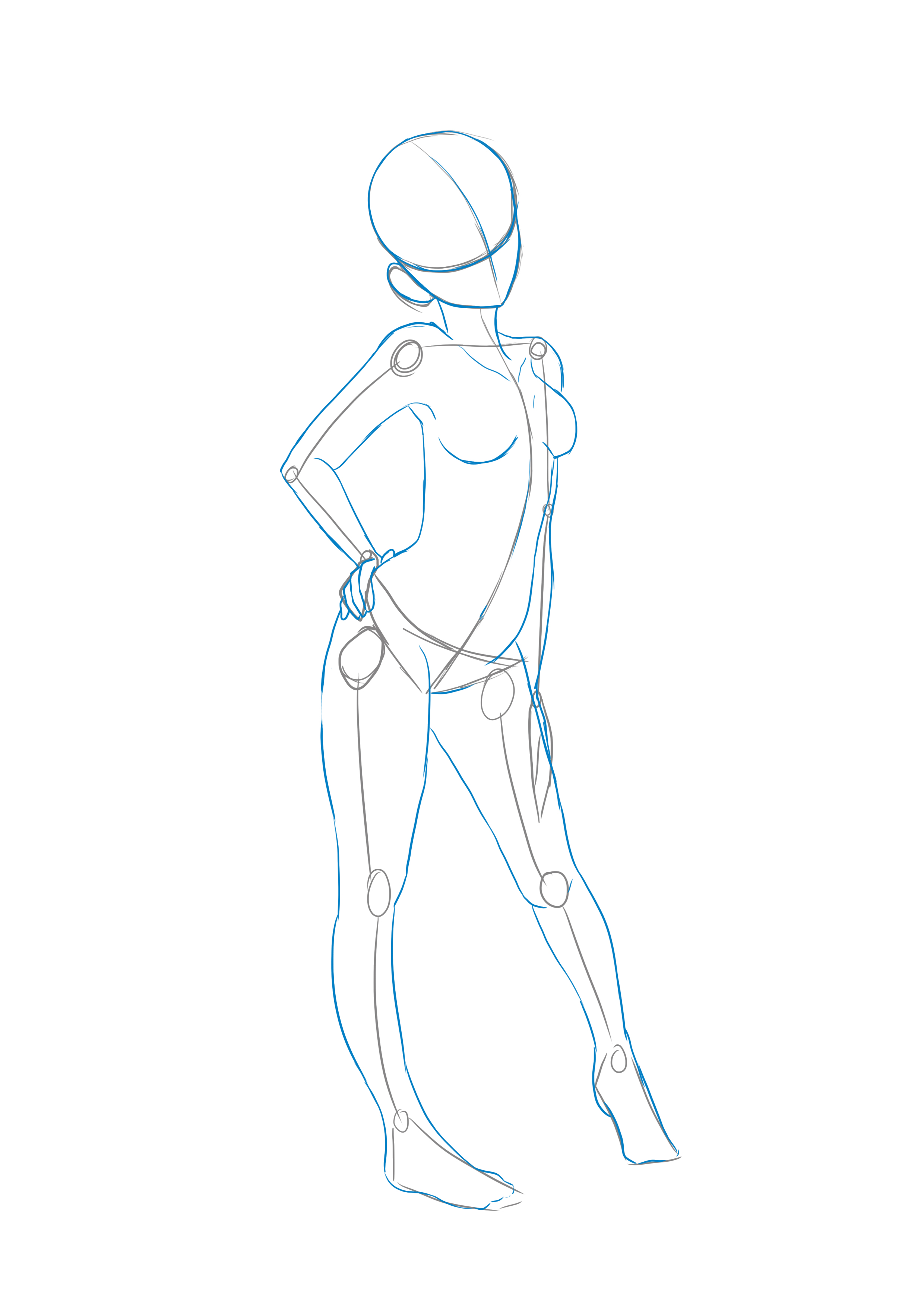 dessiner un corps du personnage