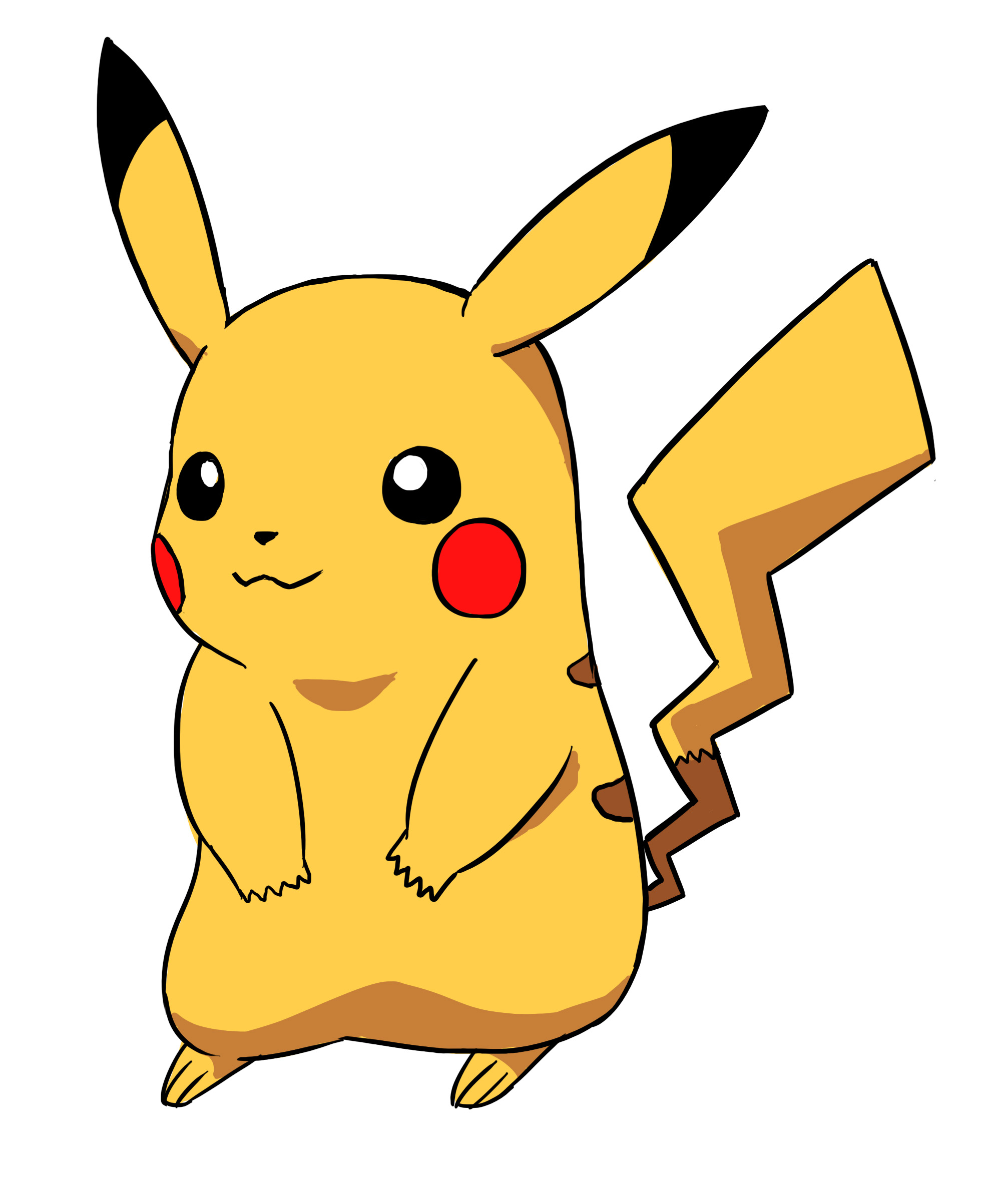 Comment dessiner Pikachu