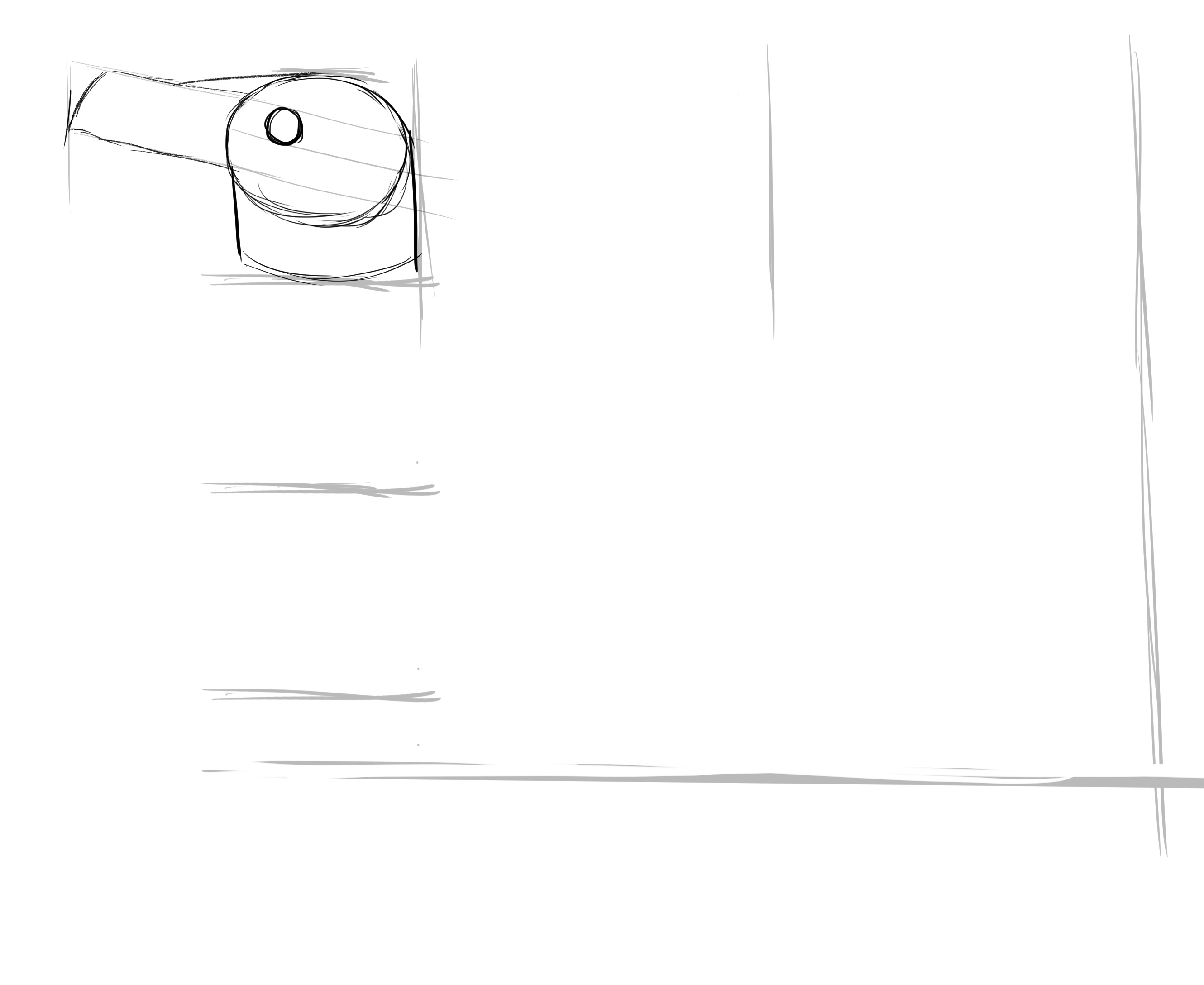 croquis des proportions du corps du pingouin