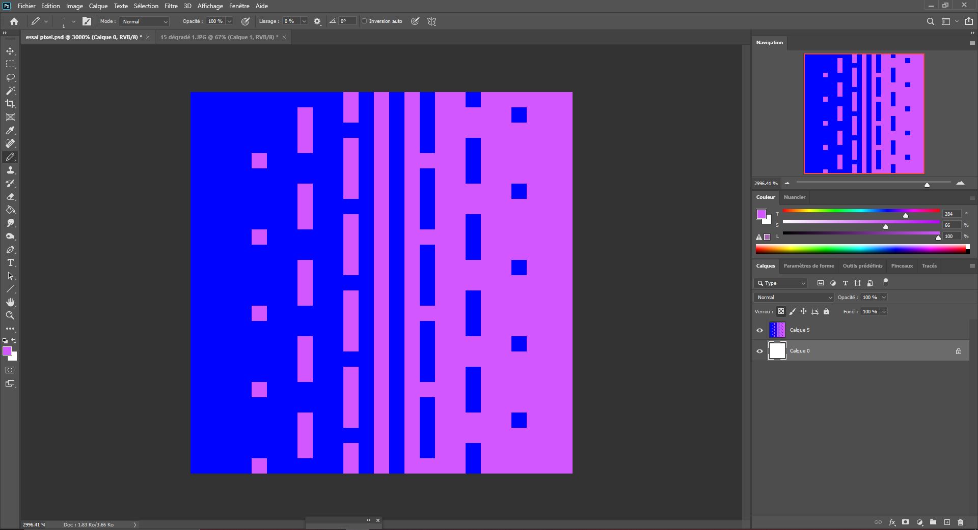 dessiner des dégradés en pixel art 4